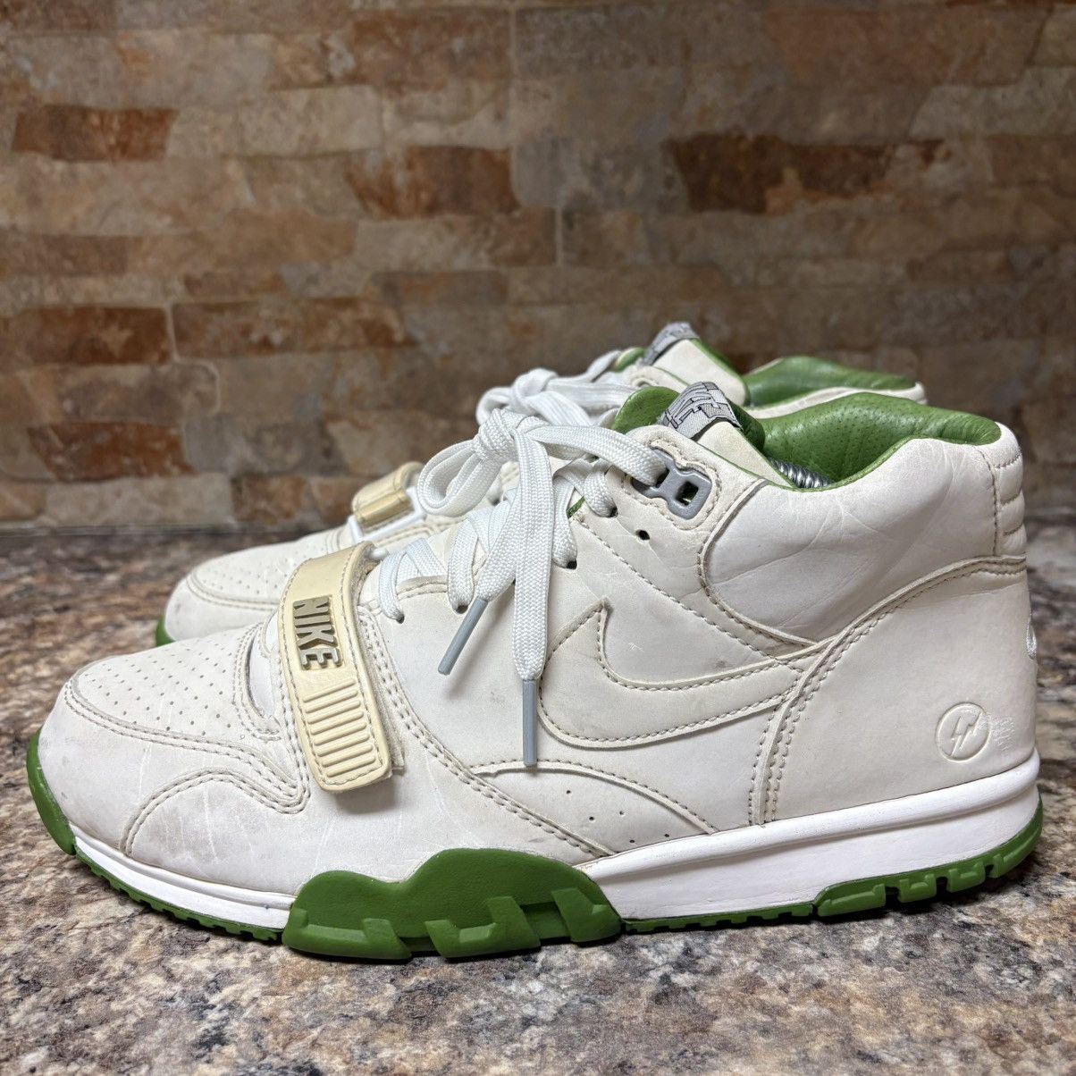 Fragment Design × Nike Fragment Design X Nike Air Trainer 1 SP Mid Chlorophyll Size US 8.5 / EU 41-42 - 2 Thumbnail