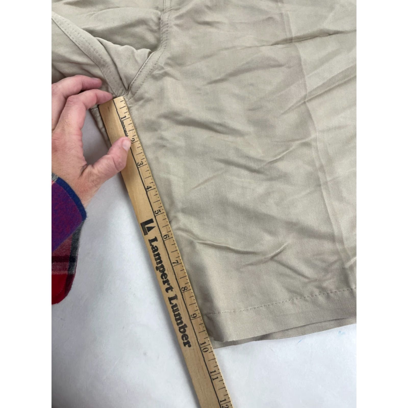Chaps Chaps Golf Shorts Men's Size 40 Khaki Flat Front Bermuda Pockets Bermuda Chino Regular Mens Size US 40 / EU 56 - 6 Thumbnail