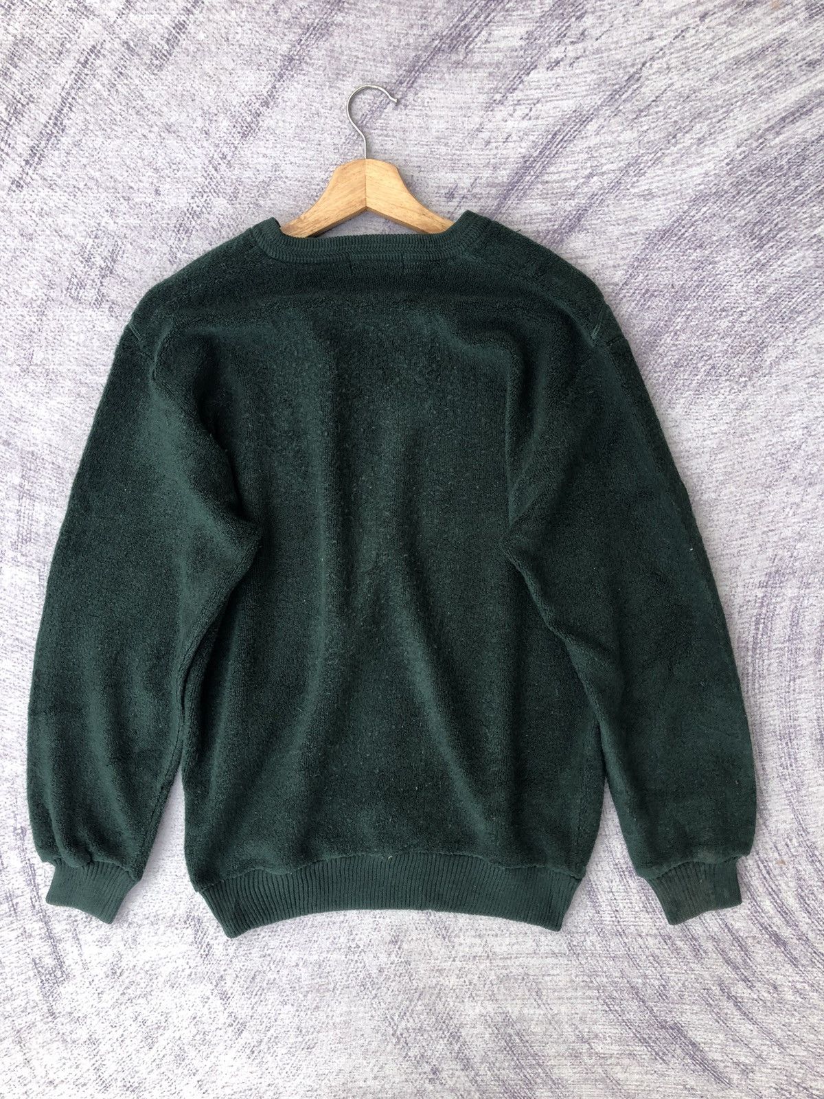 Beauty Beast × Designer 🔴Vintage LYNX Fleece Jumper Knitsweater Nice Pettern Size US M / EU 48-50 / 2 - 10 Thumbnail