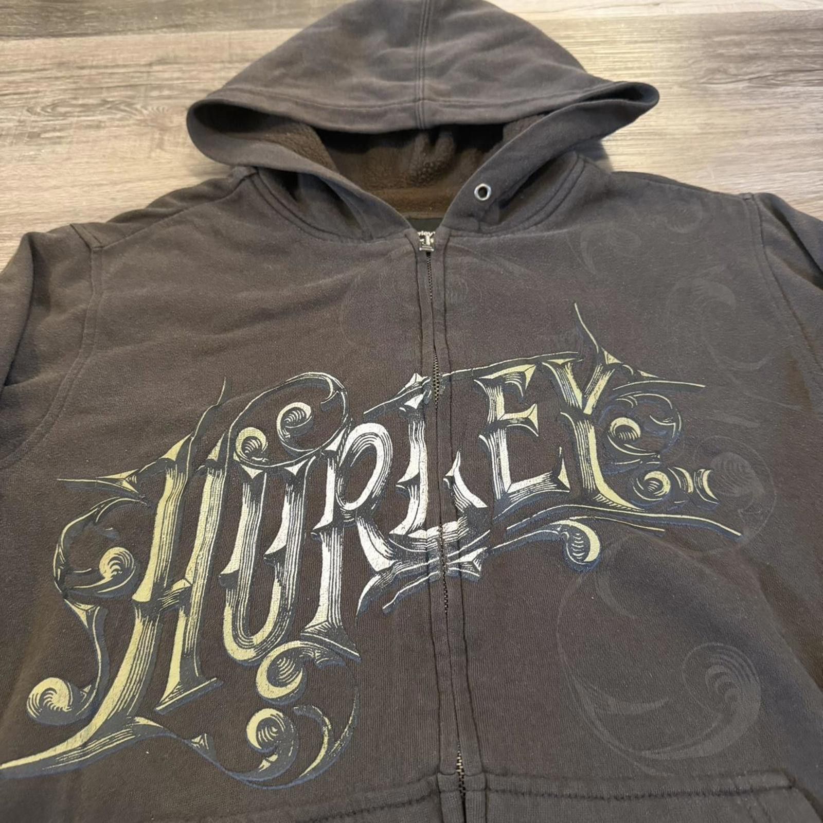 Hurley Vintage Hurley zip up hoodie y2k 00s M Size US M / EU 48-50 / 2 - 2 Thumbnail