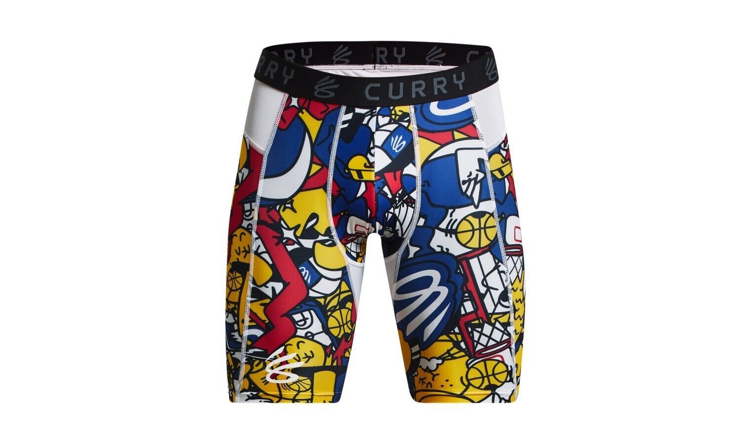 Under Armour 1379829 Curry HeatGear Printed Shorts ( S )
