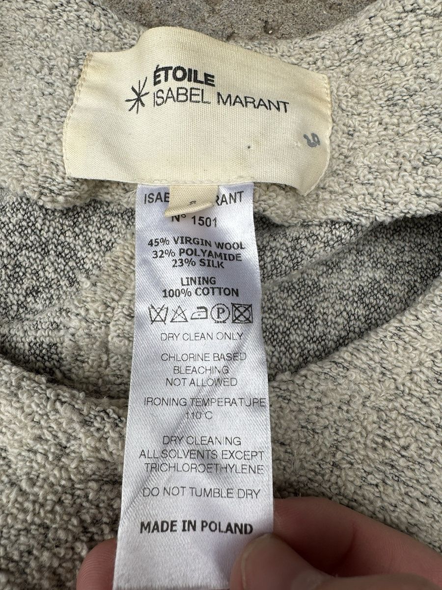 Isabel Marant ISABEL MARANT Tri-Blend Boucle Cropped Jacket Size S / US 4 / IT 40 - 3 Thumbnail