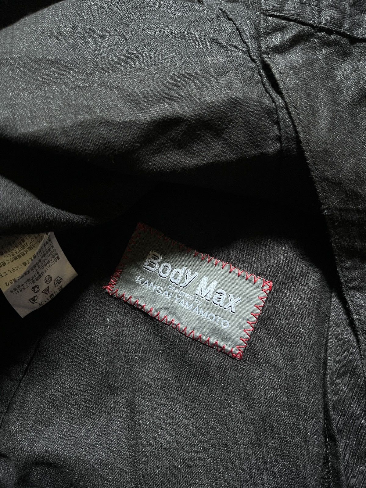 Kansai Yamamoto 1990s Body Max Kansai Yamamoto zipper Size US L / EU 52-54 / 3 - 7 Thumbnail