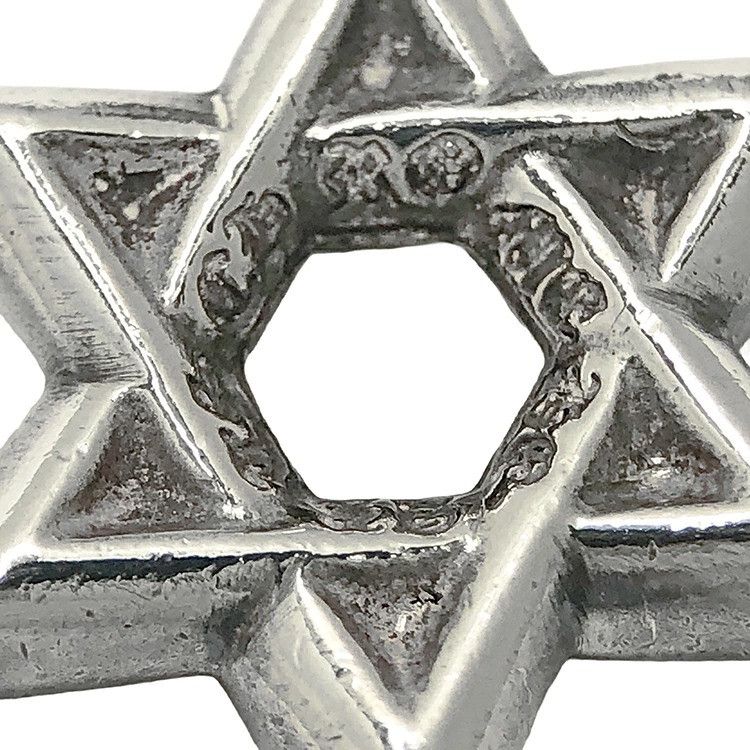 Chrome Hearts CHROME HEARTS STAR OF DAVID SILVER PENDANT Size ONE SIZE - 6 Thumbnail
