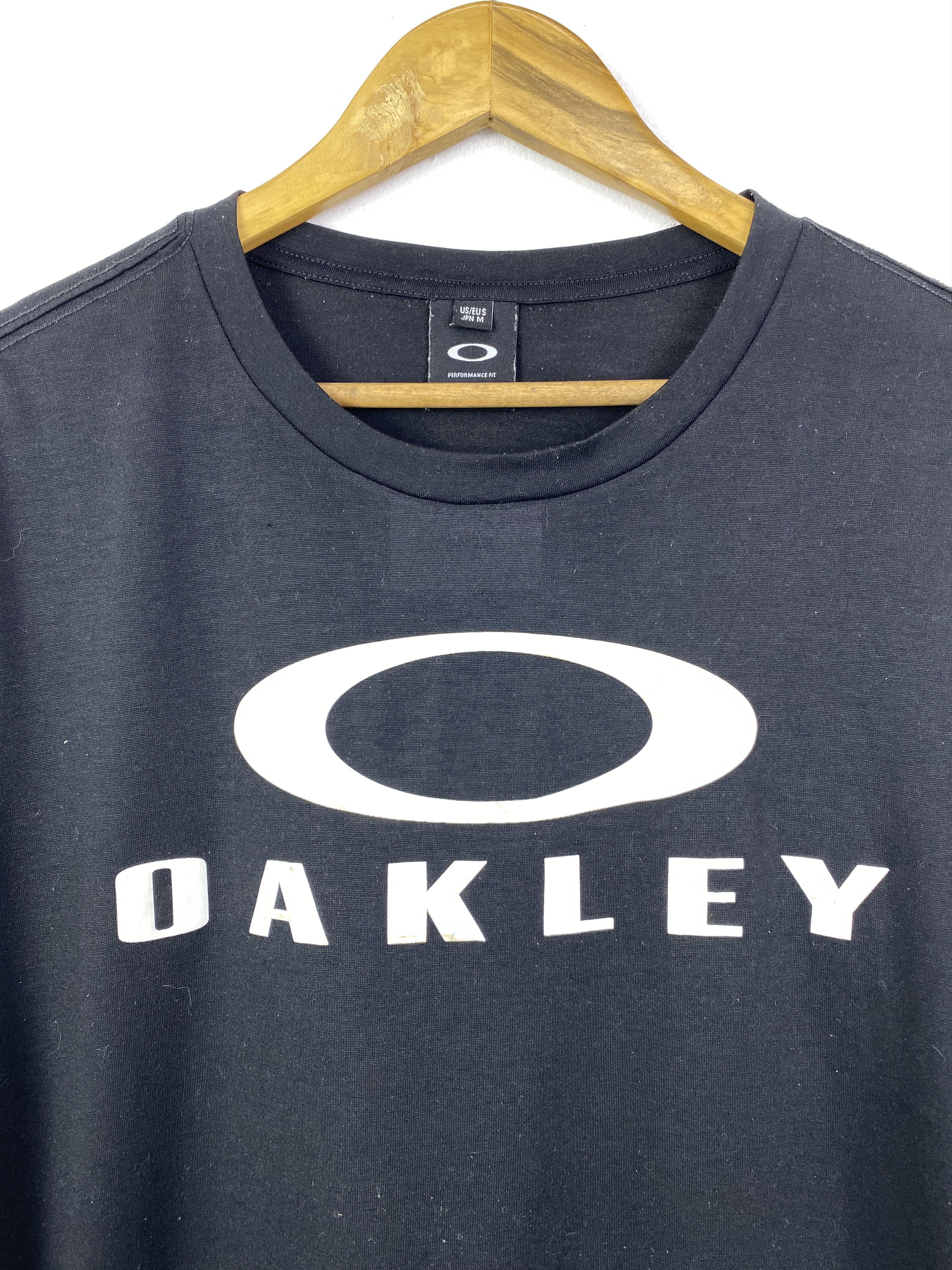 Oakley Vintage Oakley Central Big Logo Short Sleeve Tee TA0741 Size US M / EU 48-50 / 2 - 8 Thumbnail