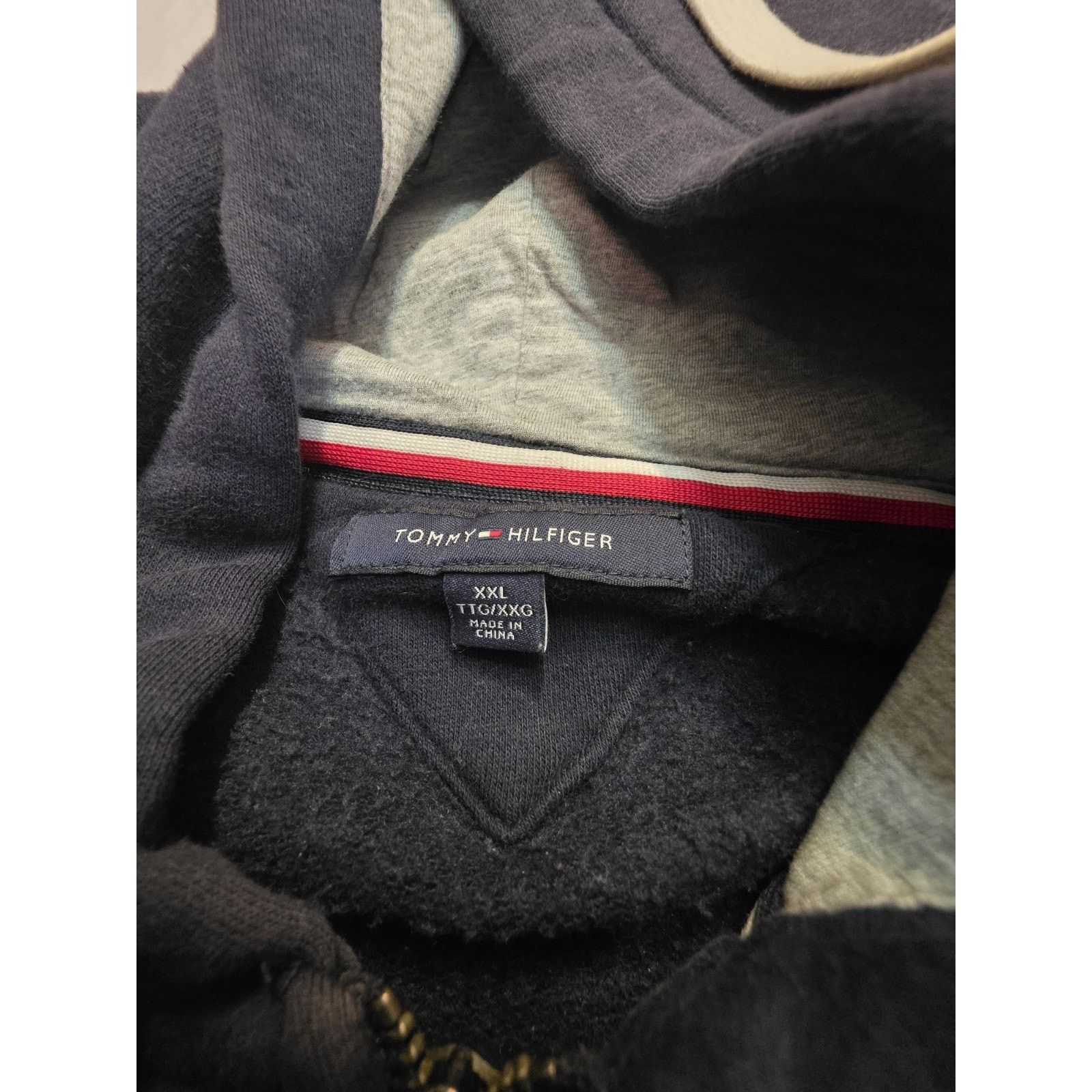 Tommy Hilfiger Tommy Hilfiger Men's Size 2XL Long Sleeve Blue Zippered Size US XXL / EU 58 / 5 - 5 Thumbnail
