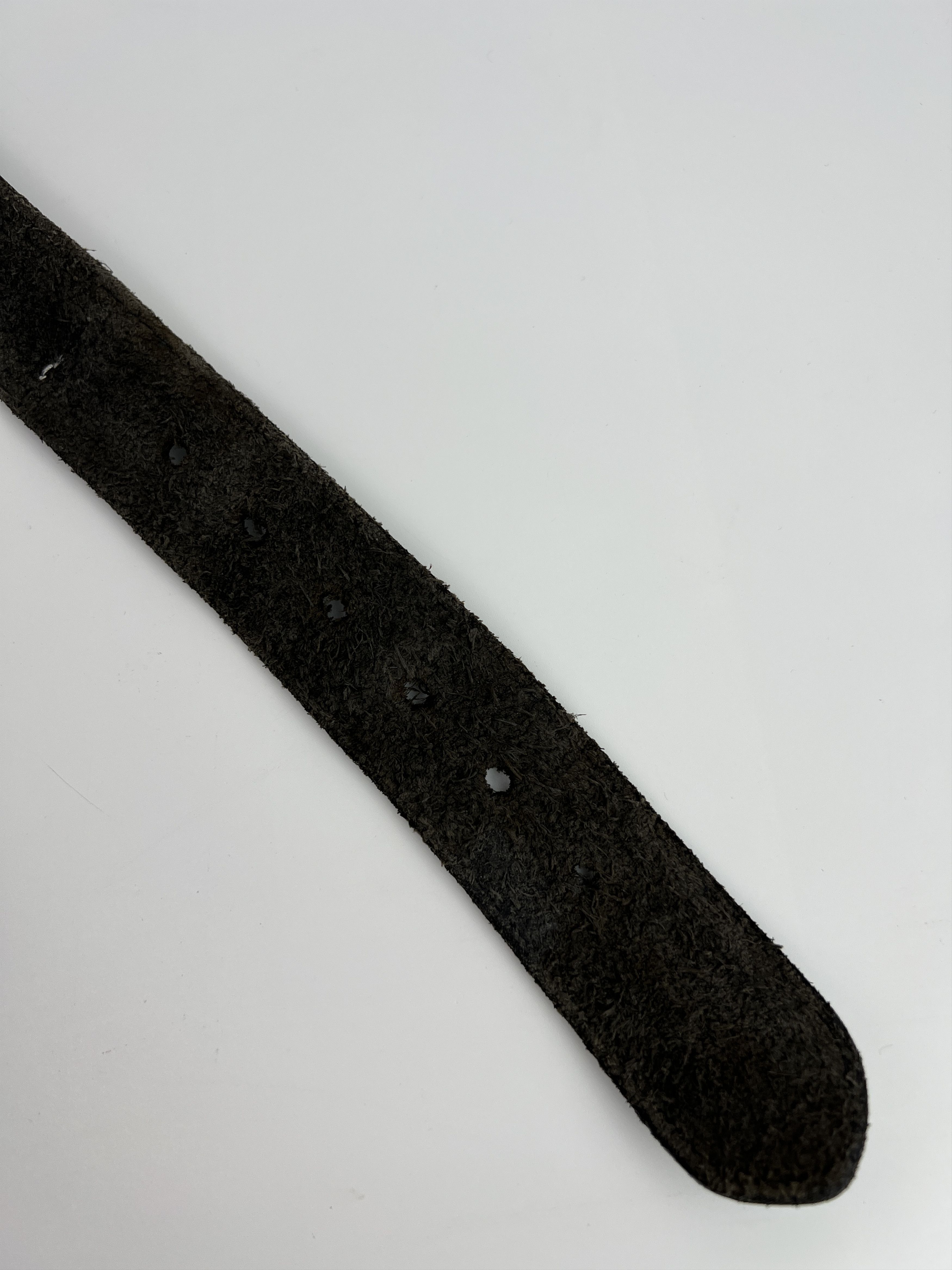 Diesel Vintage Diesel Work Wear Black Leather Belt Size ONE SIZE - 9 Thumbnail