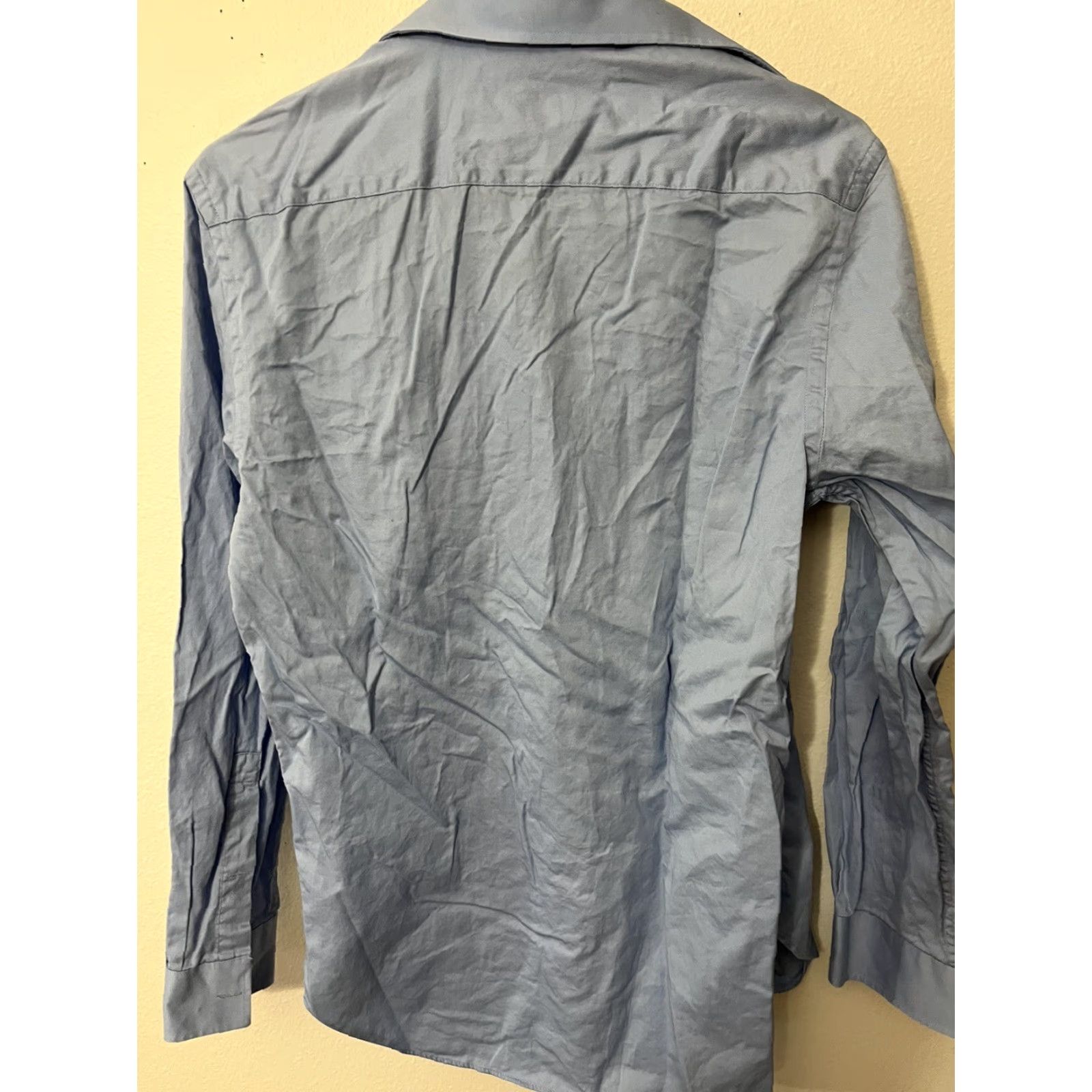Michael Kors Michael Kors Men Button-Up Shirt Slim Fit Blue Long Sleeve Size 15 32/33 Regular Size US M / EU 48-50 / 2 - 3 Thumbnail