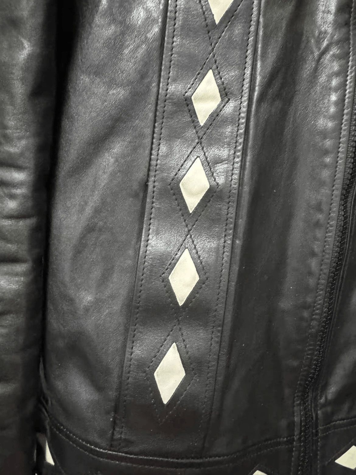 Saint Laurent Paris Sz 50 Saint Laurent Paris by Hedi 15SS Runway Leather Jacke Size US M / EU 48-50 / 2 - 4 Thumbnail