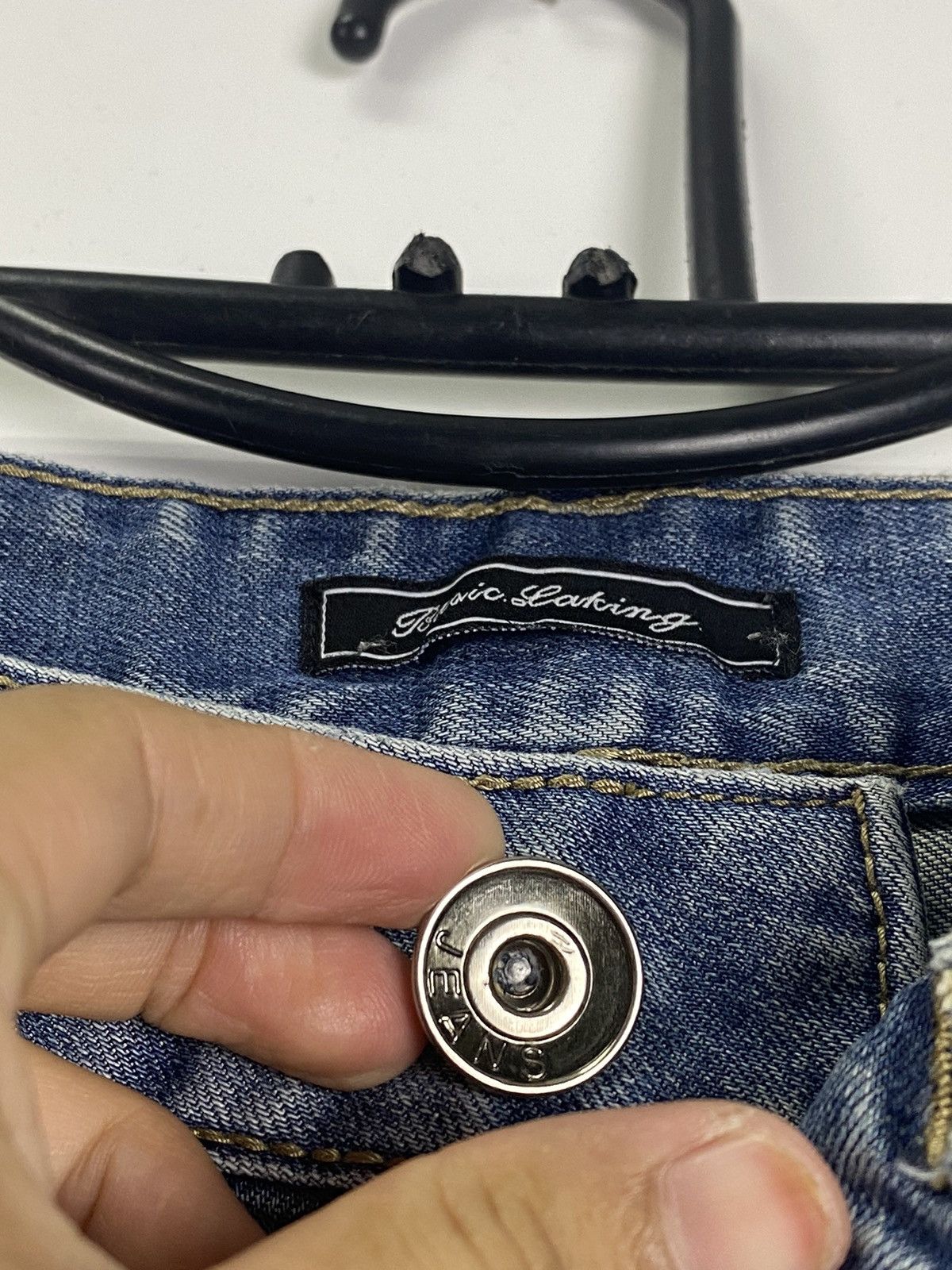 Japanese Brand Vintage Distressed Jeans Size US 30 / EU 46 - 8 Thumbnail