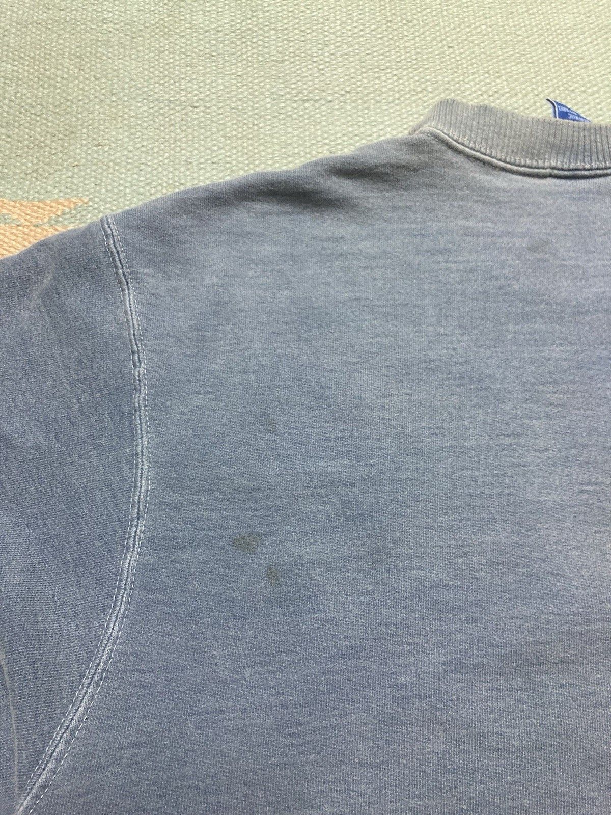 Champion × Vintage Vintage 90s champion sweatshirt light blue cotton USA medium Size US M / EU 48-50 / 2 - 10 Thumbnail