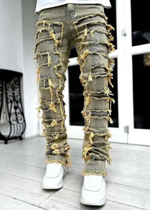 Japanese Brand × Jean Stacked Jeans Size US 32 / EU 48 - 1 Thumbnail