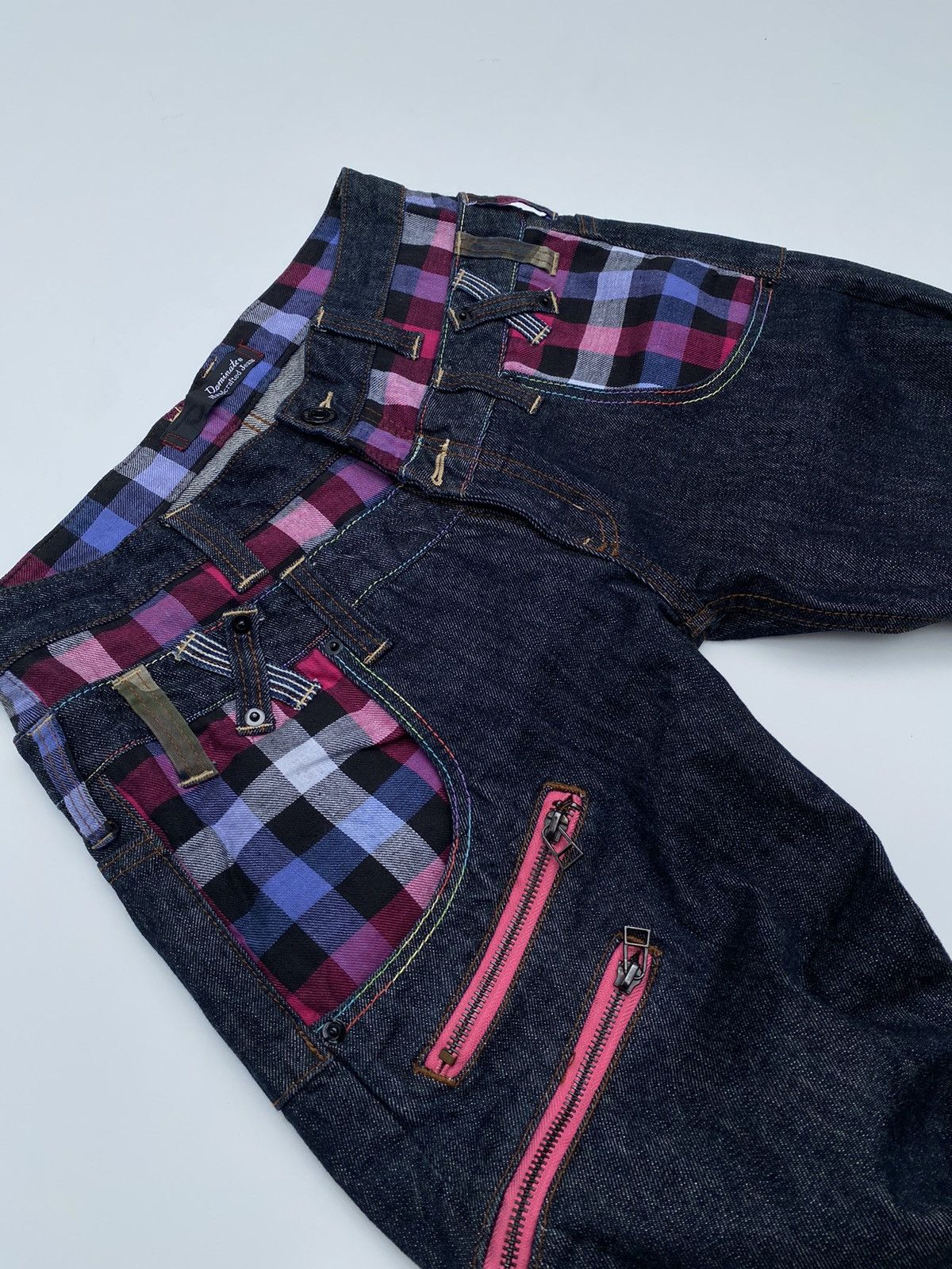 Japanese Brand Vtg Dominate Handcrafted Denim Double Waist Size US 32 / EU 48 - 4 Thumbnail