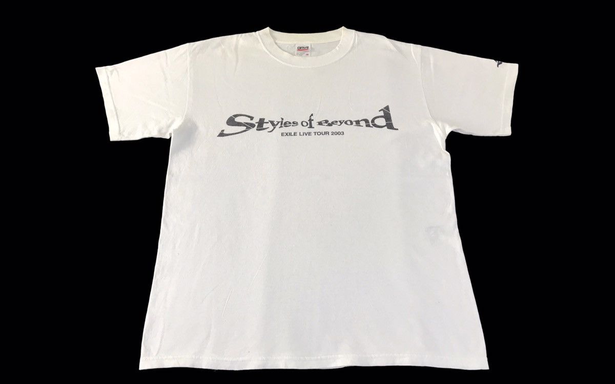 Japanese Brand Exile Tribe Style Of Beyond Live Tour 2003 Printed Tee Size US L / EU 52-54 / 3 - 1 Thumbnail