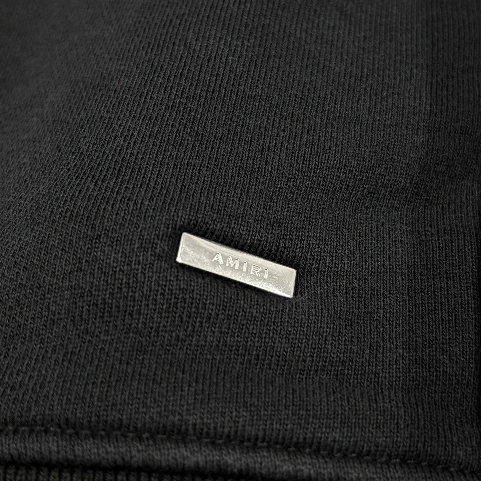 Amiri Size M - Amiri Core Logo Hoodie ' Black ' | GREAT CONDITION! Size US M / EU 48-50 / 2 - 11 Thumbnail