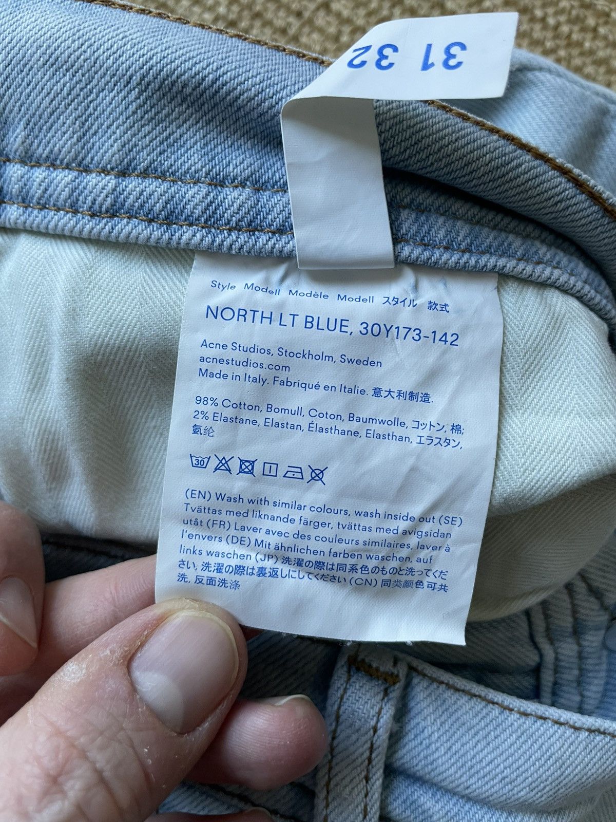 Acne Studios Acne Denim Size US 30 / EU 46 - 7 Thumbnail