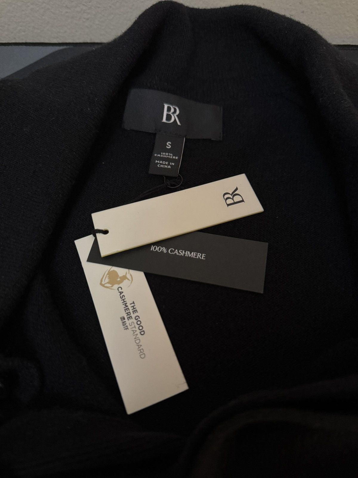 Banana Republic Banana Republic Long Sleeve Cashmere Shirt Sweater Black Size US S / EU 44-46 / 1 - 7 Thumbnail