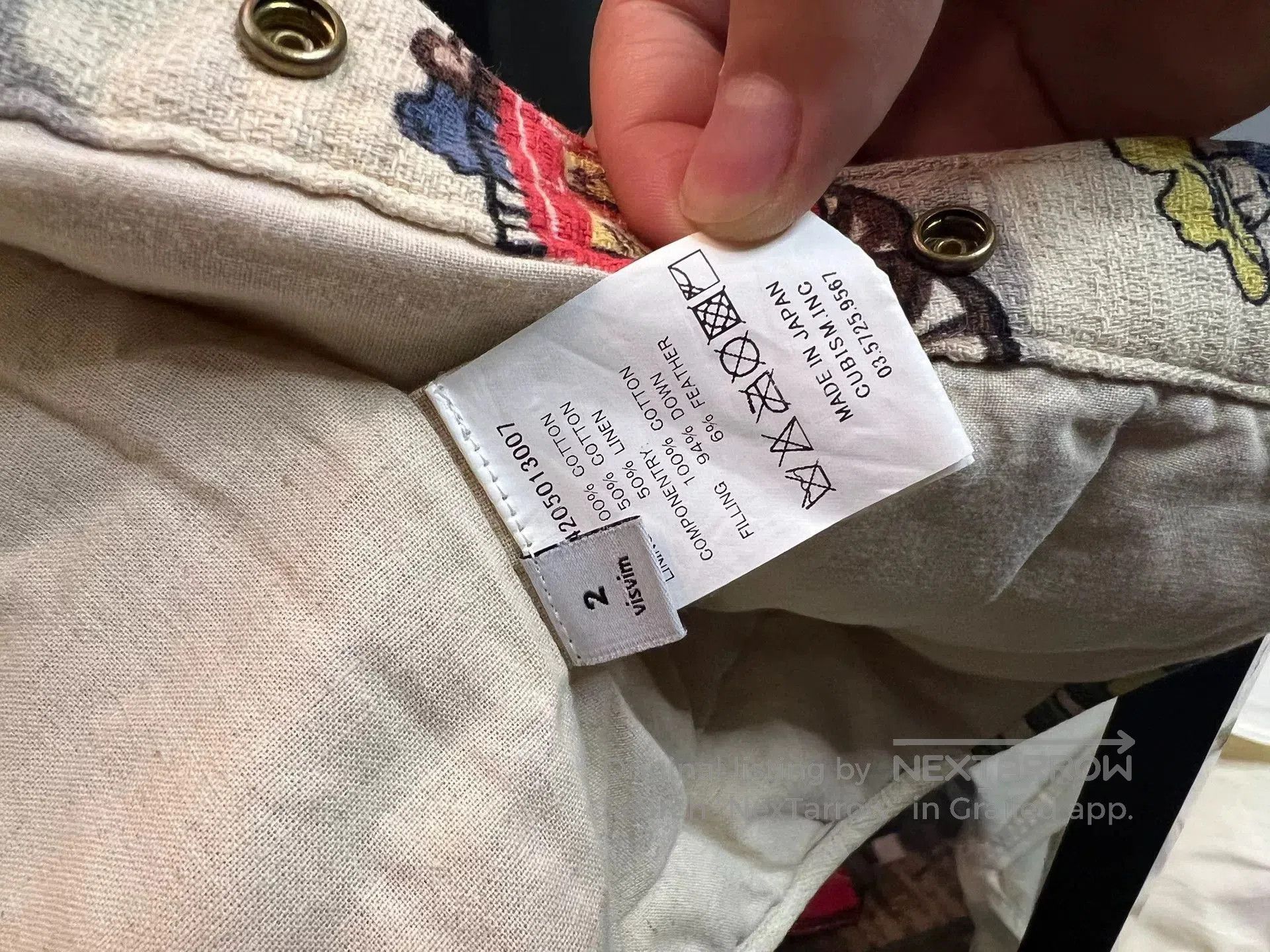 Visvim visvim velvet jacket with unique western print. Size US M / EU 48-50 / 2 - 5 Thumbnail