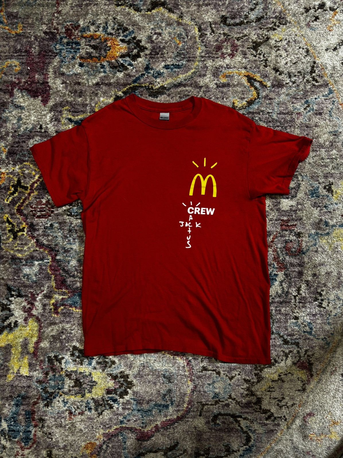 Travis Scott Travis Scott McDonald’s Tee Size US M / EU 48-50 / 2 - 1 Thumbnail