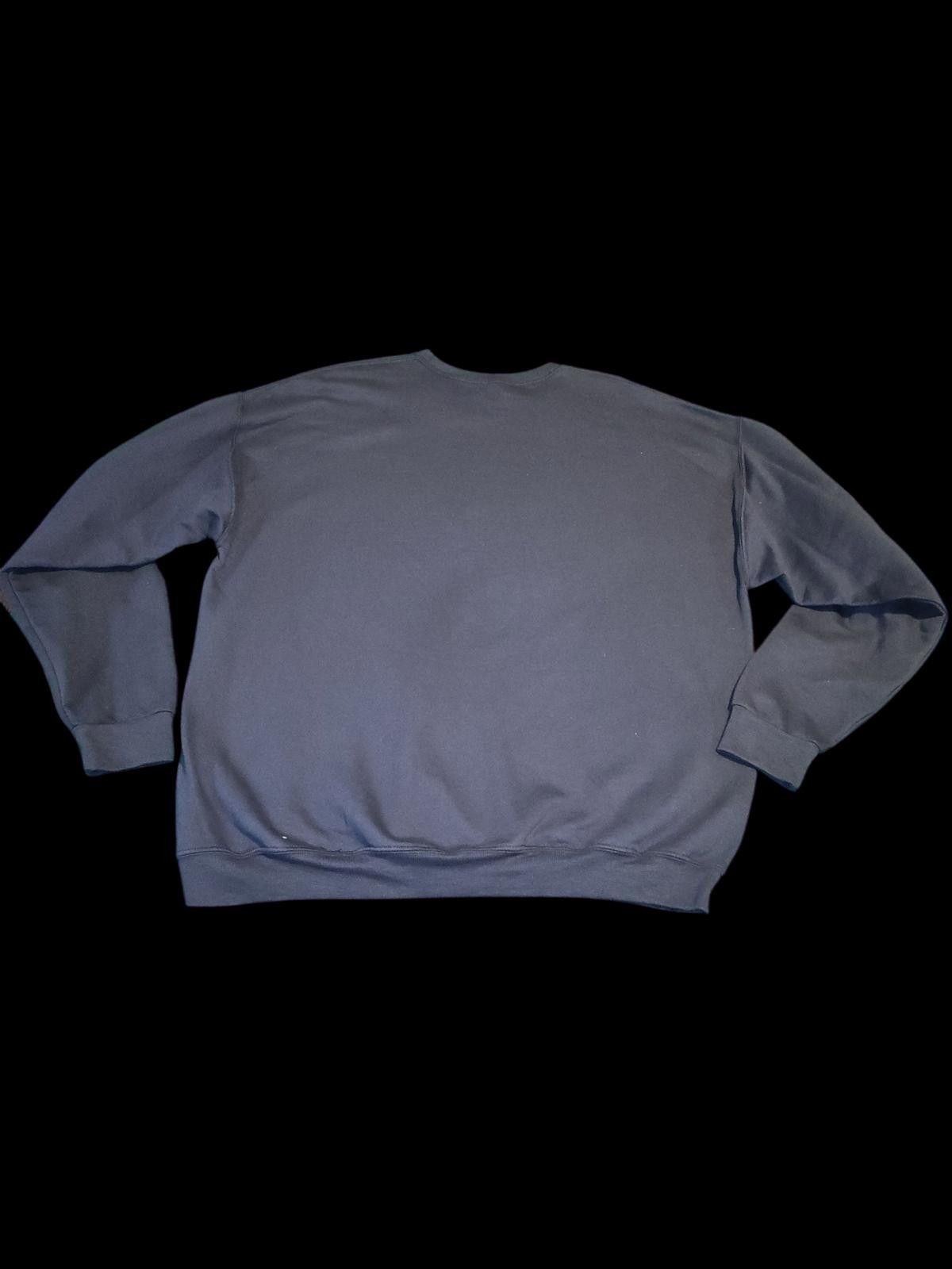 Athletic Works Men's Athletic Works Navy Blue Fleece Crew Sweatshirt 2XL Size US XXL / EU 58 / 5 - 3 Thumbnail