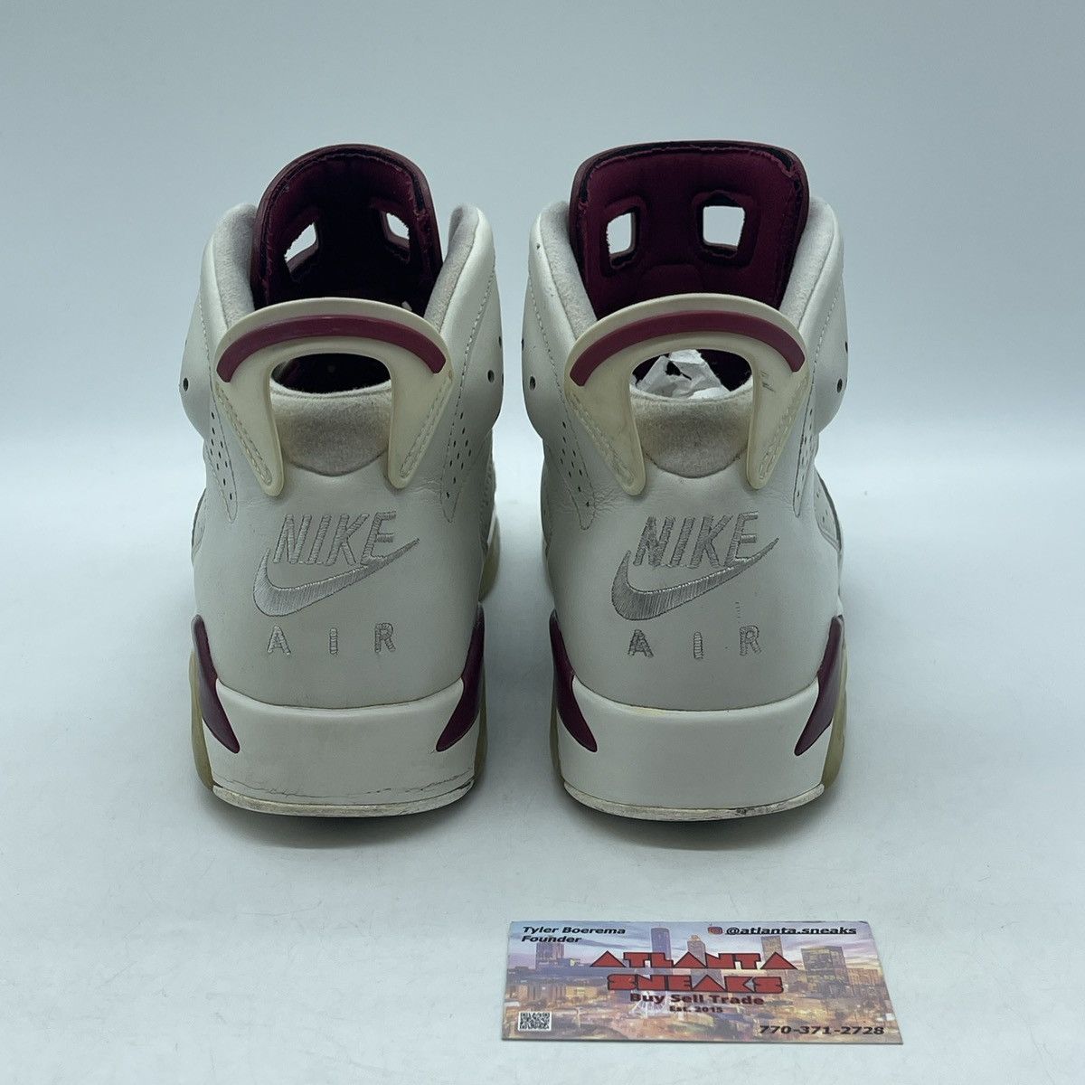 Jordan Brand Air Jordan 6 maroon Size US 8 / EU 41 - 3 Thumbnail