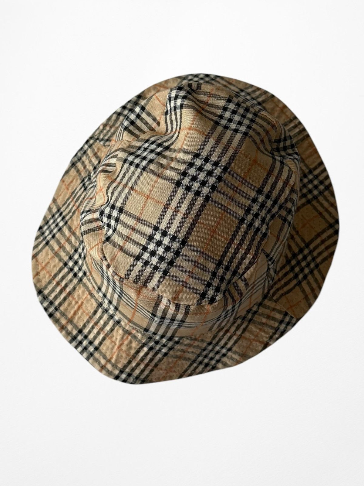 Burberry Burberry London Vintage Nova check reversible bucket hat Size ONE SIZE - 3 Thumbnail