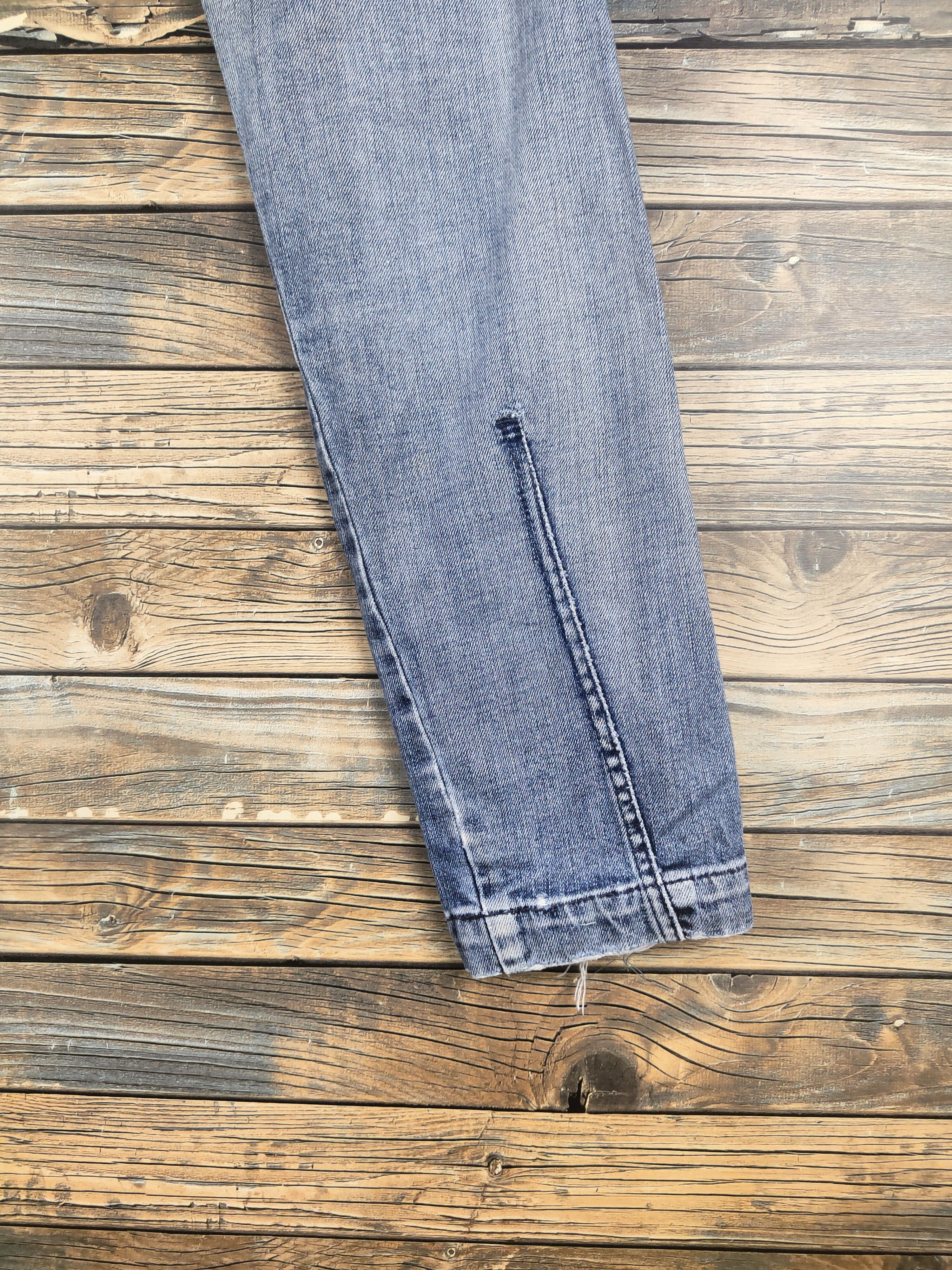 Alexandre Herchcovitch DL Alexandre Herchcovitch Distressed Ripped Jeans #46-003 Size 28" / US 6 / IT 42 - 12 Thumbnail