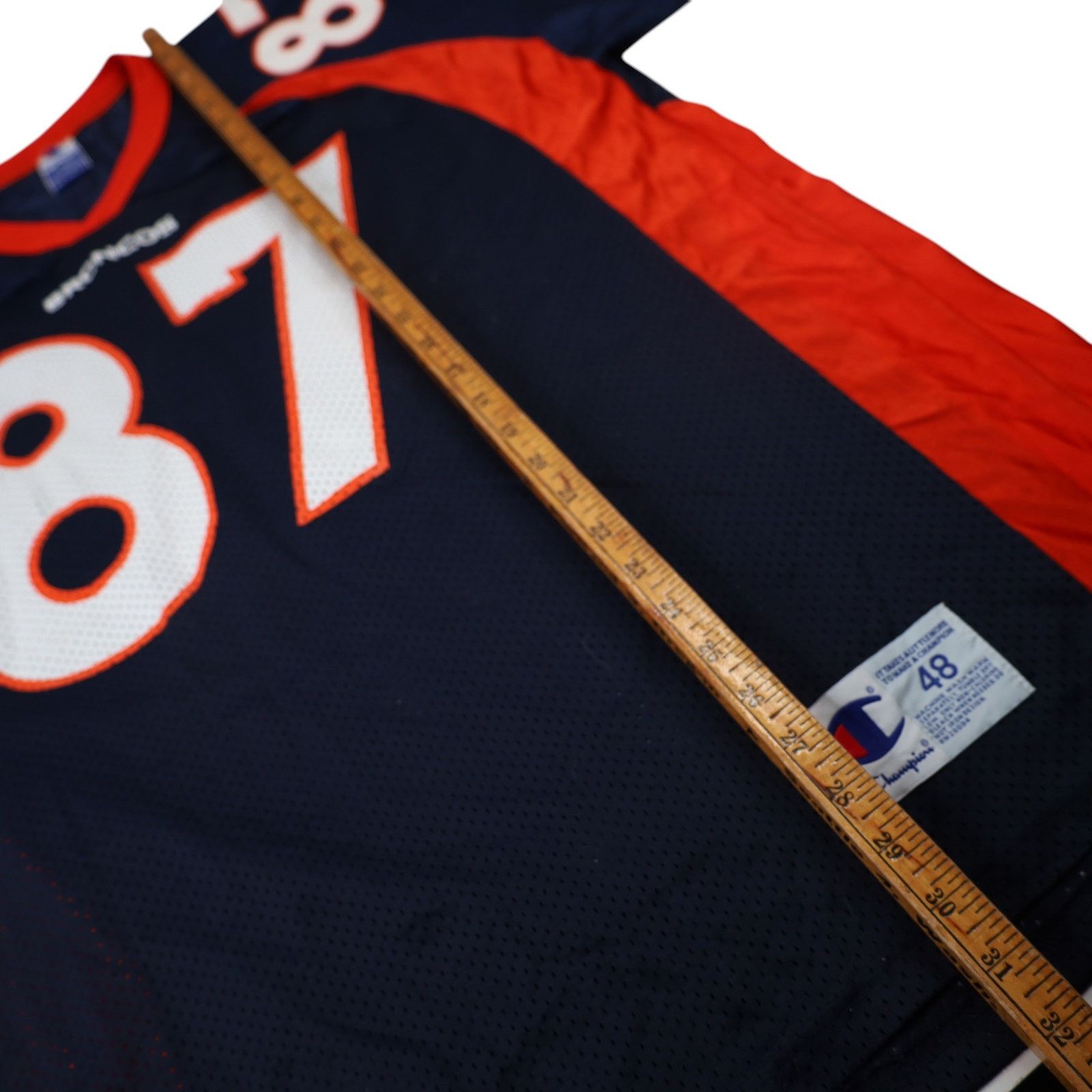 Champion × NFL × Vintage Vintage Champion Denver Broncos #87 Ed McCaffrey Jersey Size US XL / EU 56 / 4 - 7 Thumbnail