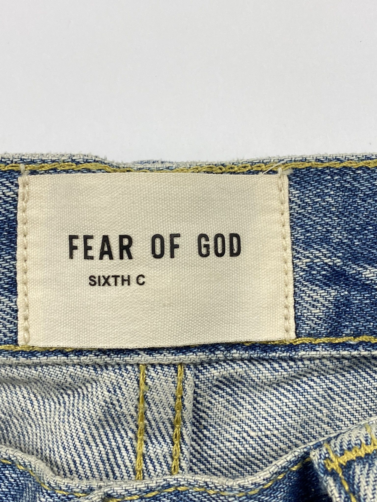 Fear of God Fear of God Sixth Collection Strap Denim Size US 29 - 8 Thumbnail