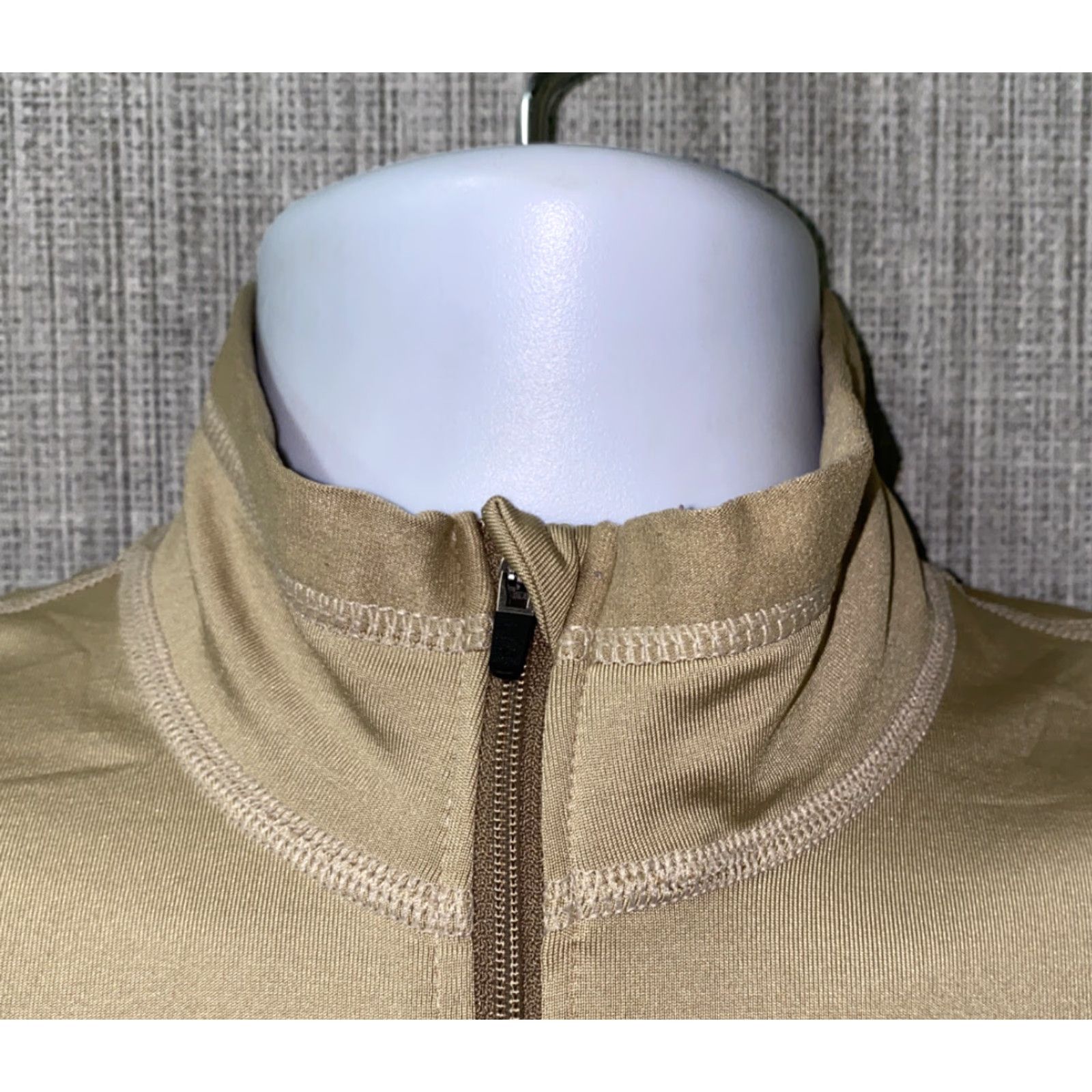 Vintage XGO Mens Beige 1/2 Zip Golf Pullover Jacket M Size Beige Mens Jacket 1/2 Zip Golf Pullover Size US M / EU 48-50 / 2 - 3 Thumbnail