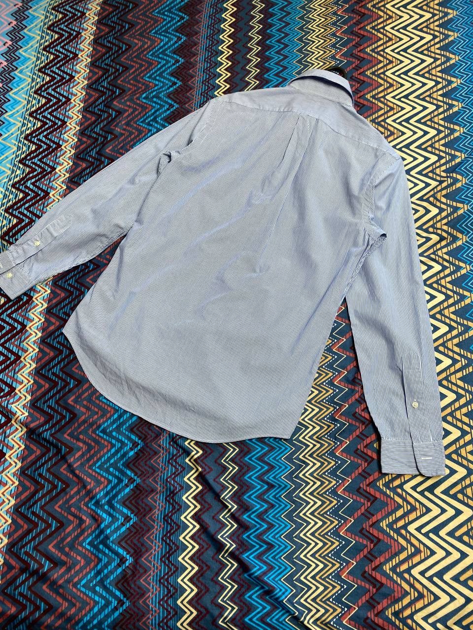 Polo Ralph Lauren × RRL Ralph Lauren Vintage Shirt Button Up Mini Logo Striped 90s Size US S / EU 44-46 / 1 - 12 Thumbnail