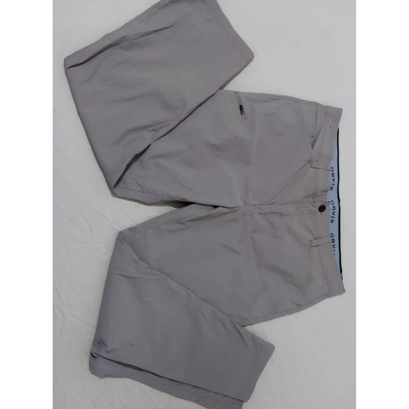 Orvis Orvis Mens Pants 40x30 Chino Khaki Blue 30 Inseam Regular Dress Trouser Slack 42x30 Size US 40 / EU 56 - 4 Thumbnail