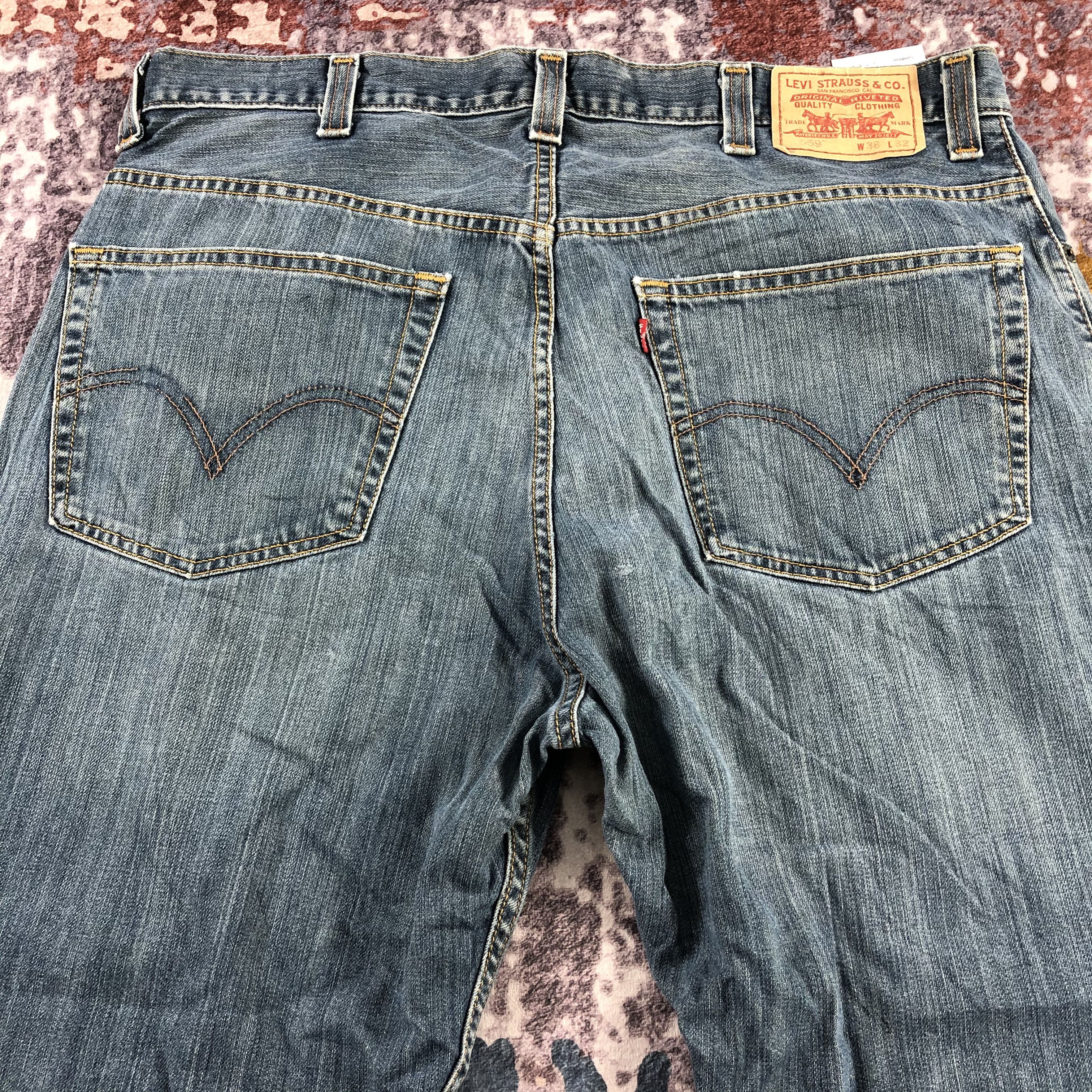 Levi's × Vintage Vintage Blue Wash Levis 559 Jeans-JM2891 Size US 39 - 4 Thumbnail
