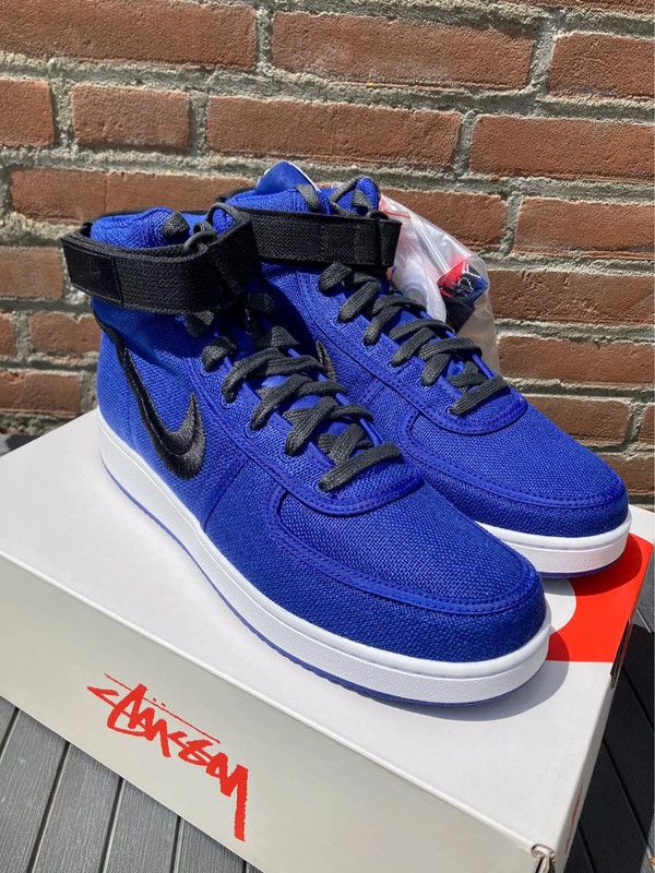 Nike × Stussy Vandal hi canvas US 9 new ds hemp stussy Size US 9 / EU 42 - 1 Thumbnail