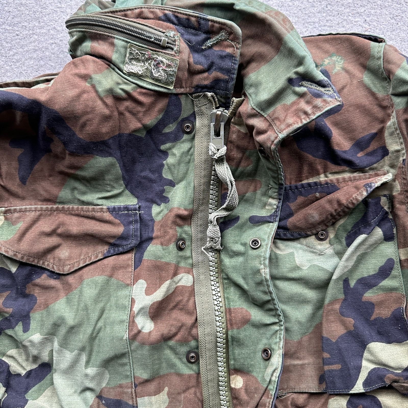 Other Vintage US Army M-65 Field Jacket Men S Military Camouflage Size US S / EU 44-46 / 1 - 14 Thumbnail