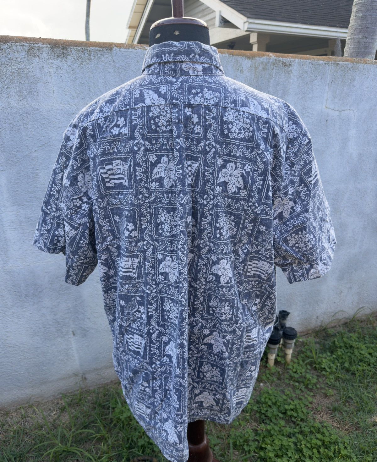 Reyn Spooner PreOwned Reyn Spooner Blue Hawaiian Print Men's XXXL 3XL Size US XXL / EU 58 / 5 - 2 Thumbnail