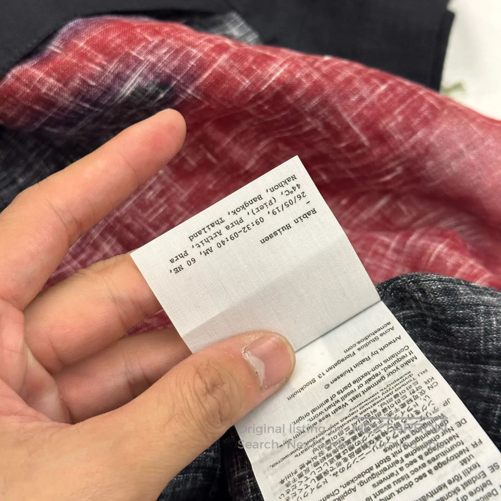 Acne Studios Acne Studios Short Sleeve Shirt. Size US S / EU 44-46 / 1 - 7 Thumbnail