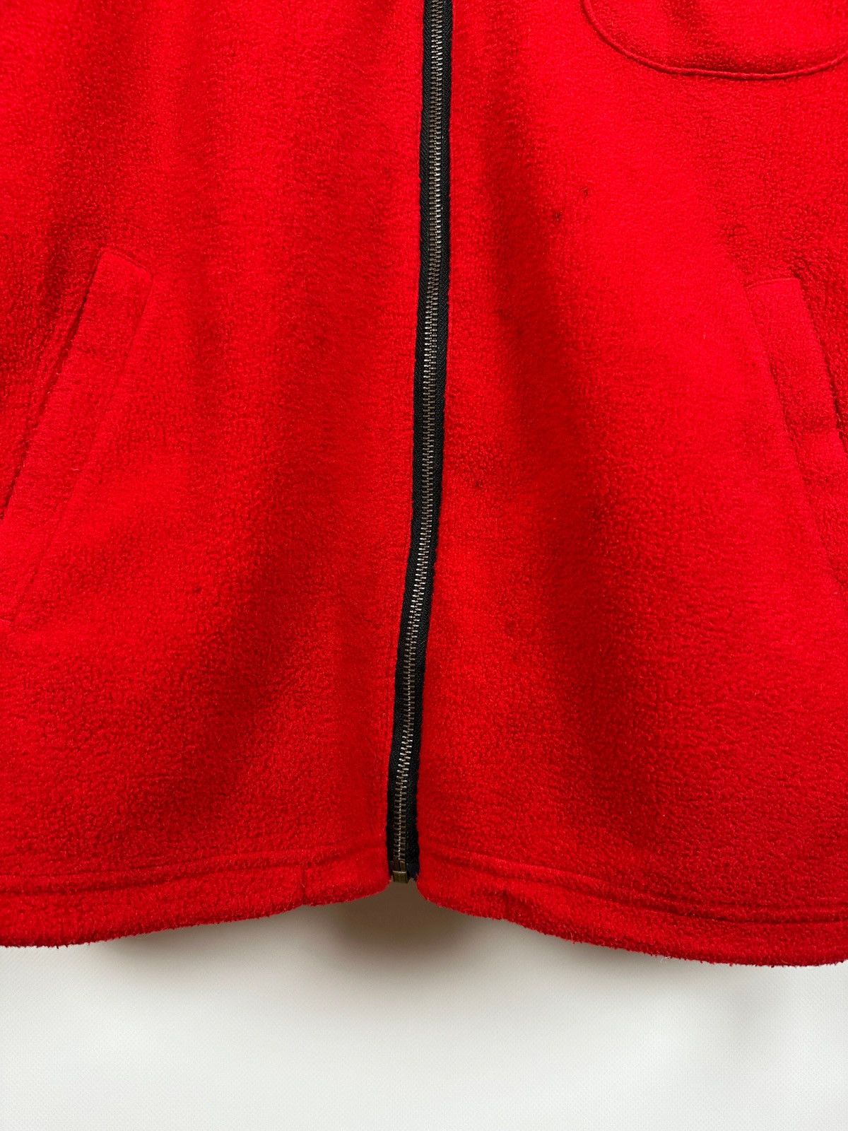 Ferrari 90s Vintage Ferrari Pocket Red Racing Zip Up Fleece Jacket Size US XL / EU 56 / 4 - 11 Thumbnail
