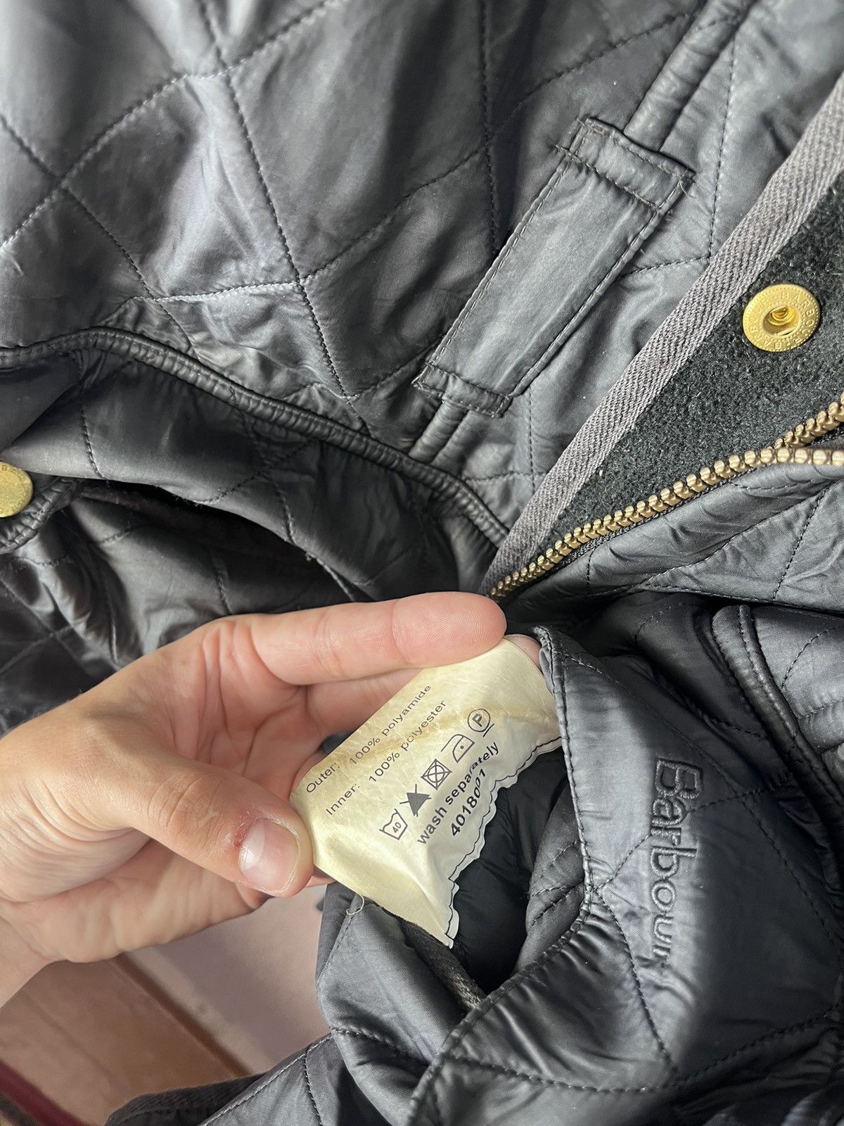 Barbour Vintage women’s jacket Barbour International size UK10 Y2K Size M / US 6-8 / IT 42-44 - 8 Thumbnail