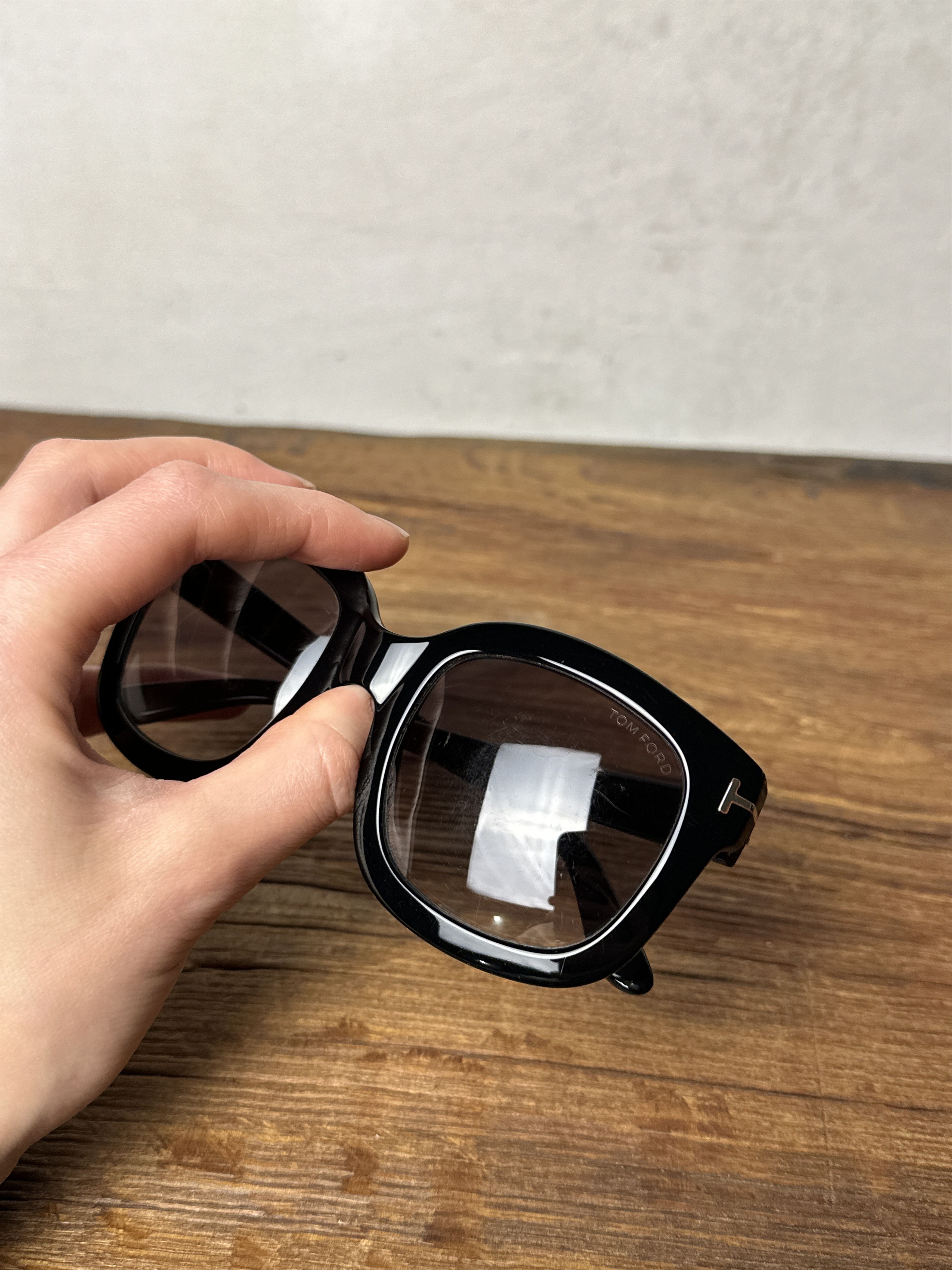 Tom Ford Tom Ford SS18 Black Acetate Sunglasses Size ONE SIZE - 4 Thumbnail