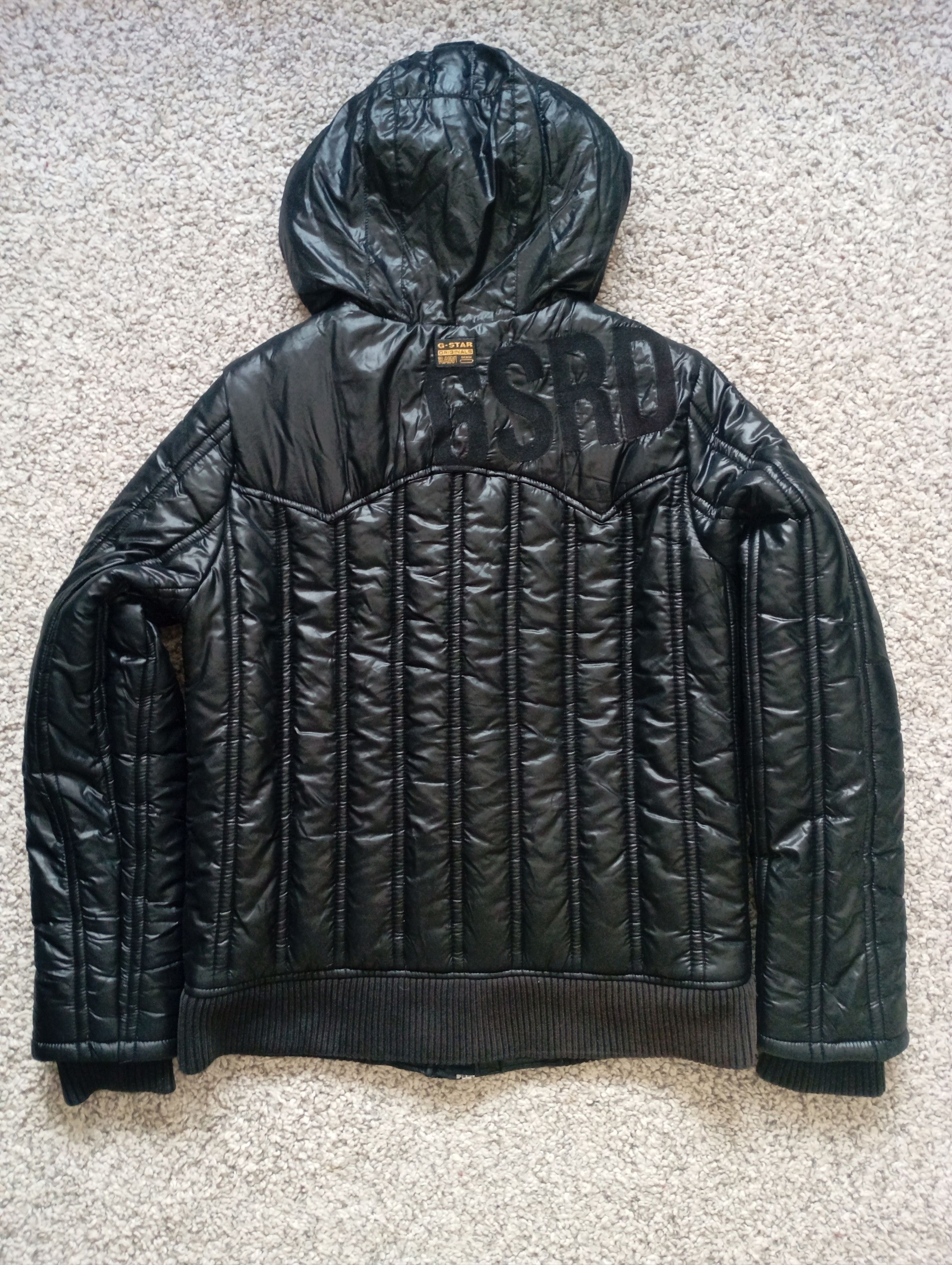 G-Star × Japanese Brand × Vintage G-Star Raw Vintage Bomber Jacket 00s Big Logo Size US L / EU 52-54 / 3 - 2 Thumbnail
