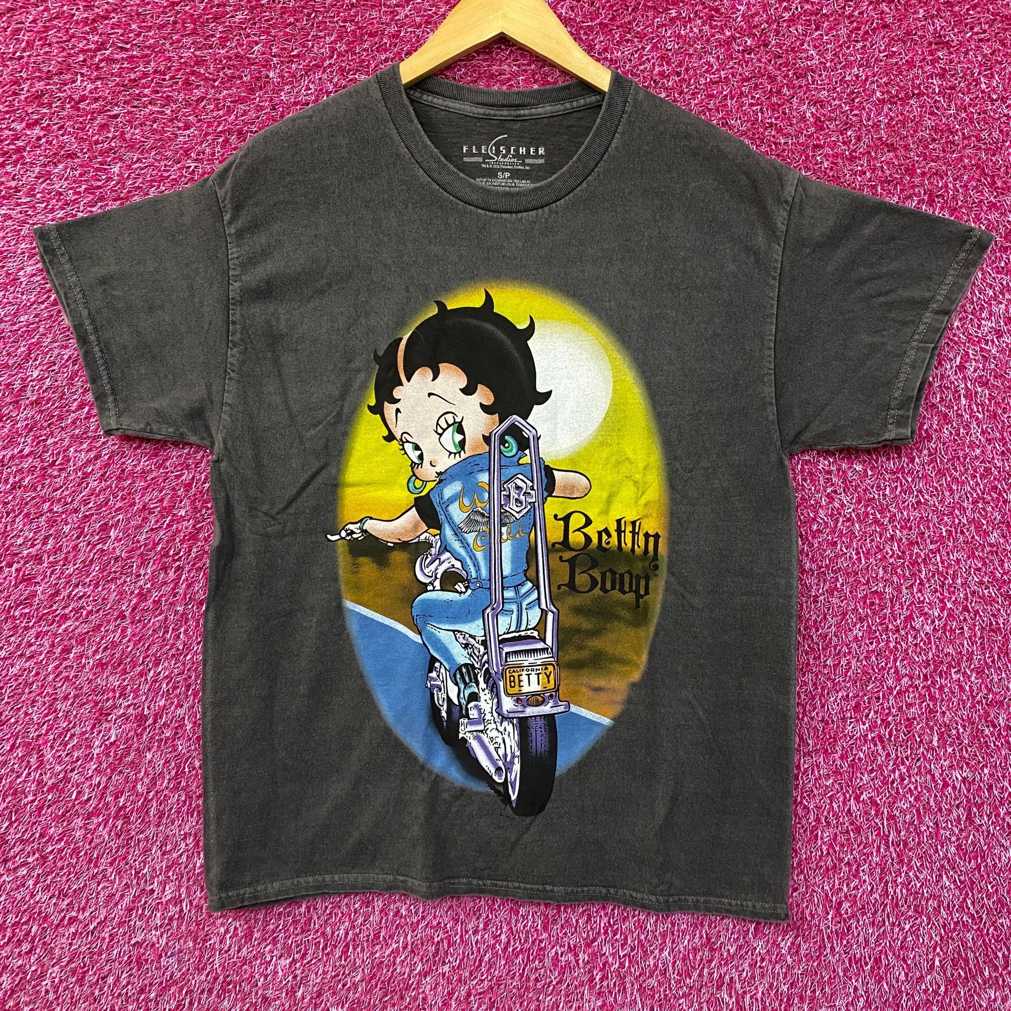 Other Betty Boop Wild Child Motorcycle Biker Graphic T-Shirt Small Size US S / EU 44-46 / 1 - 1 Thumbnail