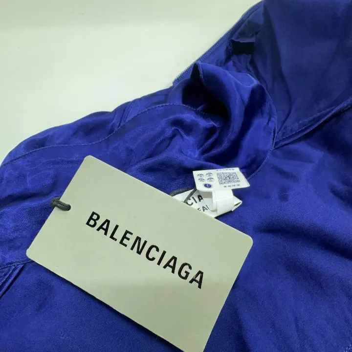 Balenciaga Balenciaga Balenciaga Blue Embroidered Windbreaker for All Size US S / EU 44-46 / 1 - 4 Thumbnail