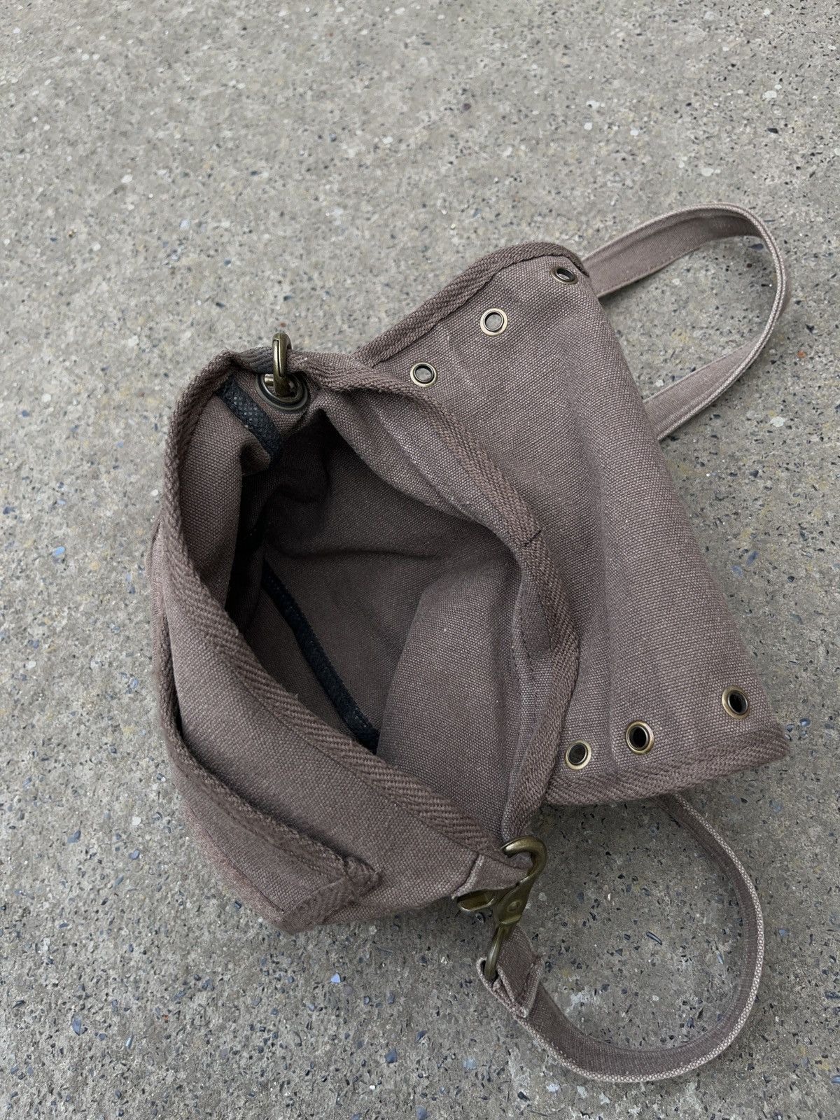 NHL × Vintage Vintage Y2K Crossbody Mini Bag West Camp Ontario Brown Size ONE SIZE - 7 Thumbnail