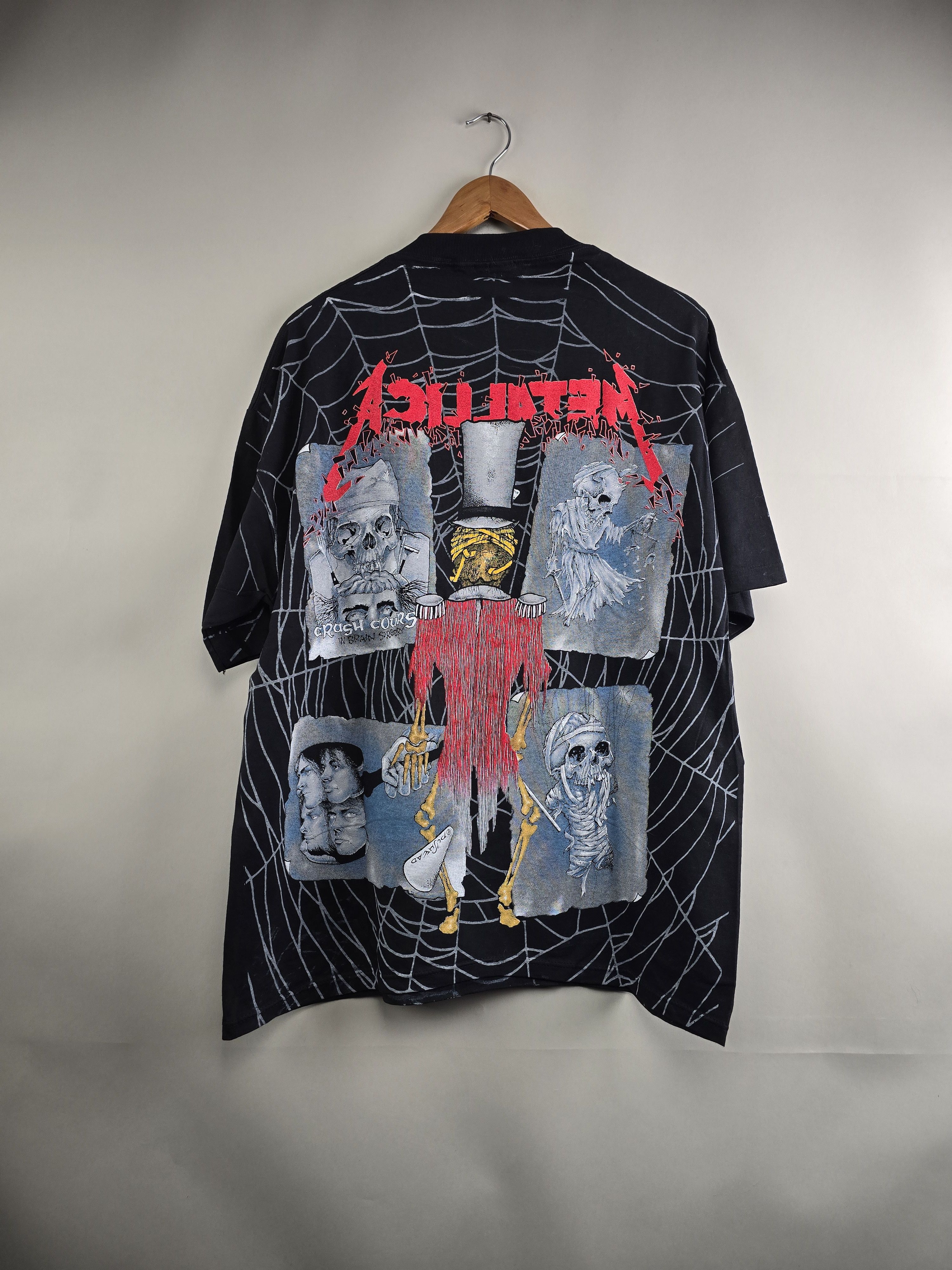 Band Tees × Metallica × Vintage 1992 Metallica Ringmaster All over print XL 24" 30" Size US XL / EU 56 / 4 - 6 Thumbnail