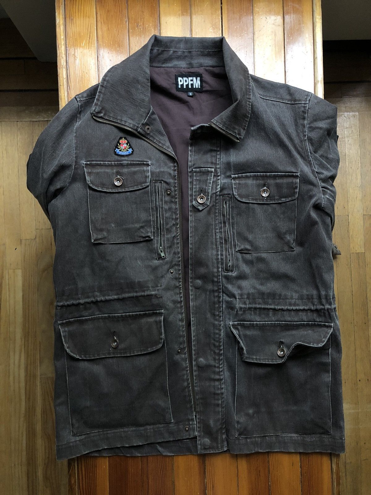 Japanese Brand × PPFM PPFM Vintage Military Pockets Jacket