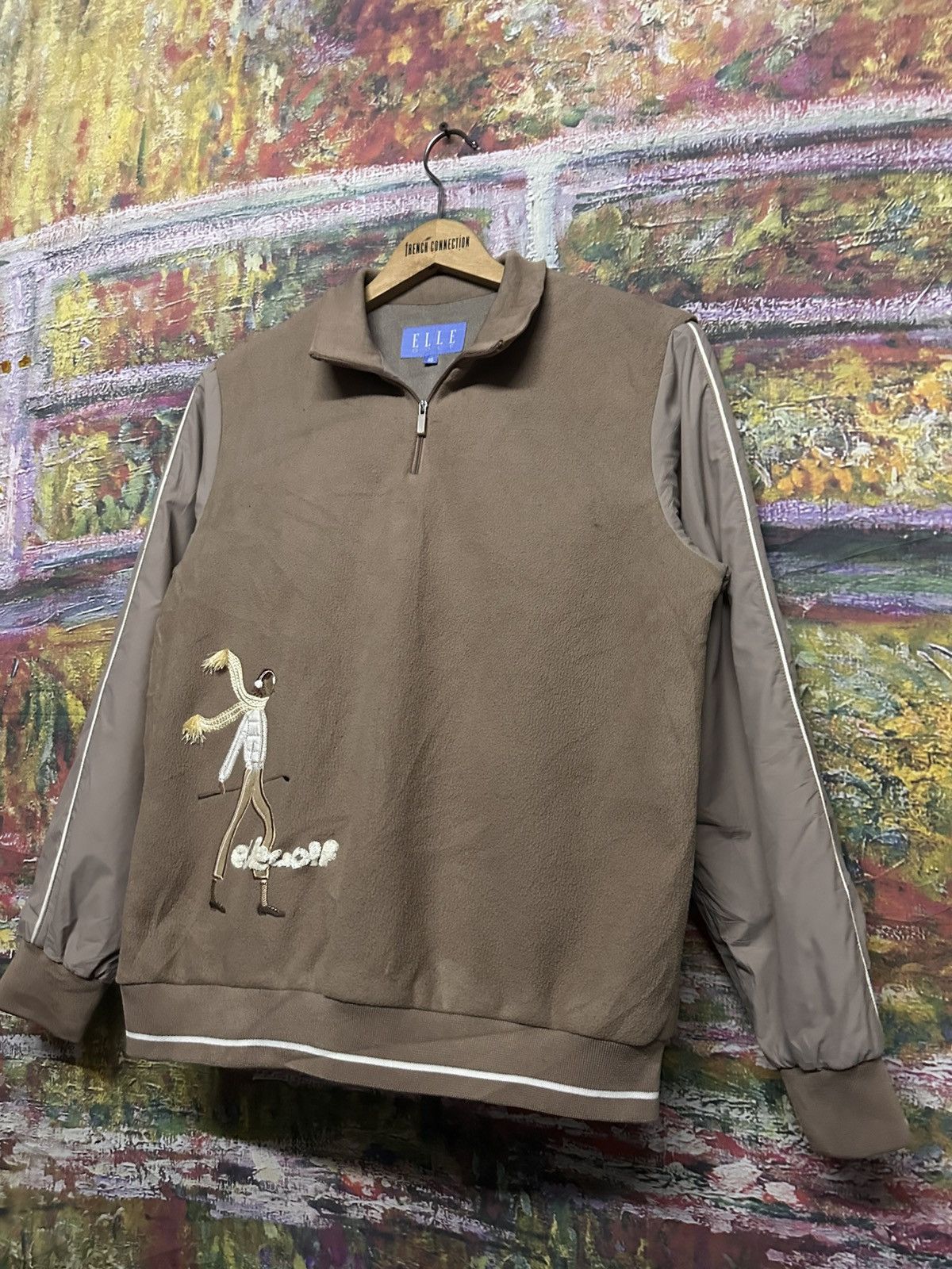 Japanese Brand ELLE GOLF half zip Size US M / EU 48-50 / 2 - 5 Thumbnail
