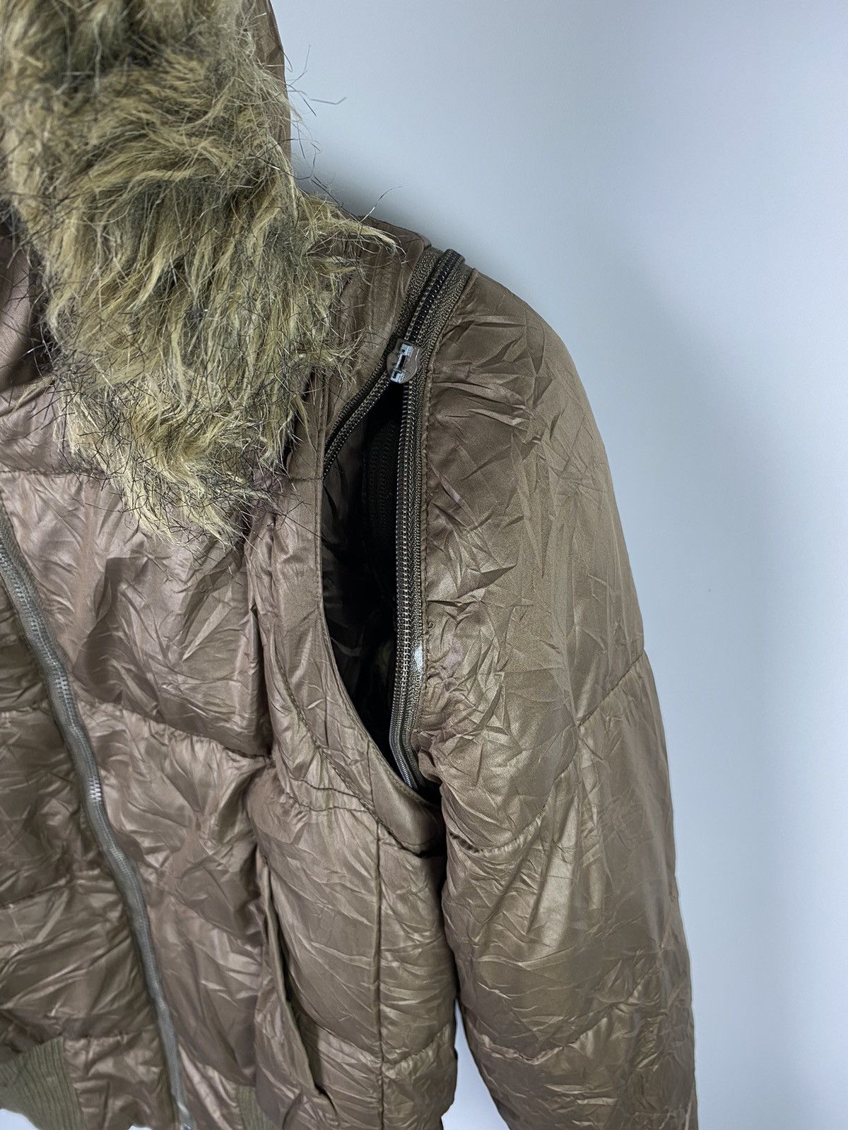 If Six Was Nine × Japanese Brand × Le Grande Bleu (L.G.B.) Fur puffer japanese ingni jacket Size US S / EU 44-46 / 1 - 8 Thumbnail
