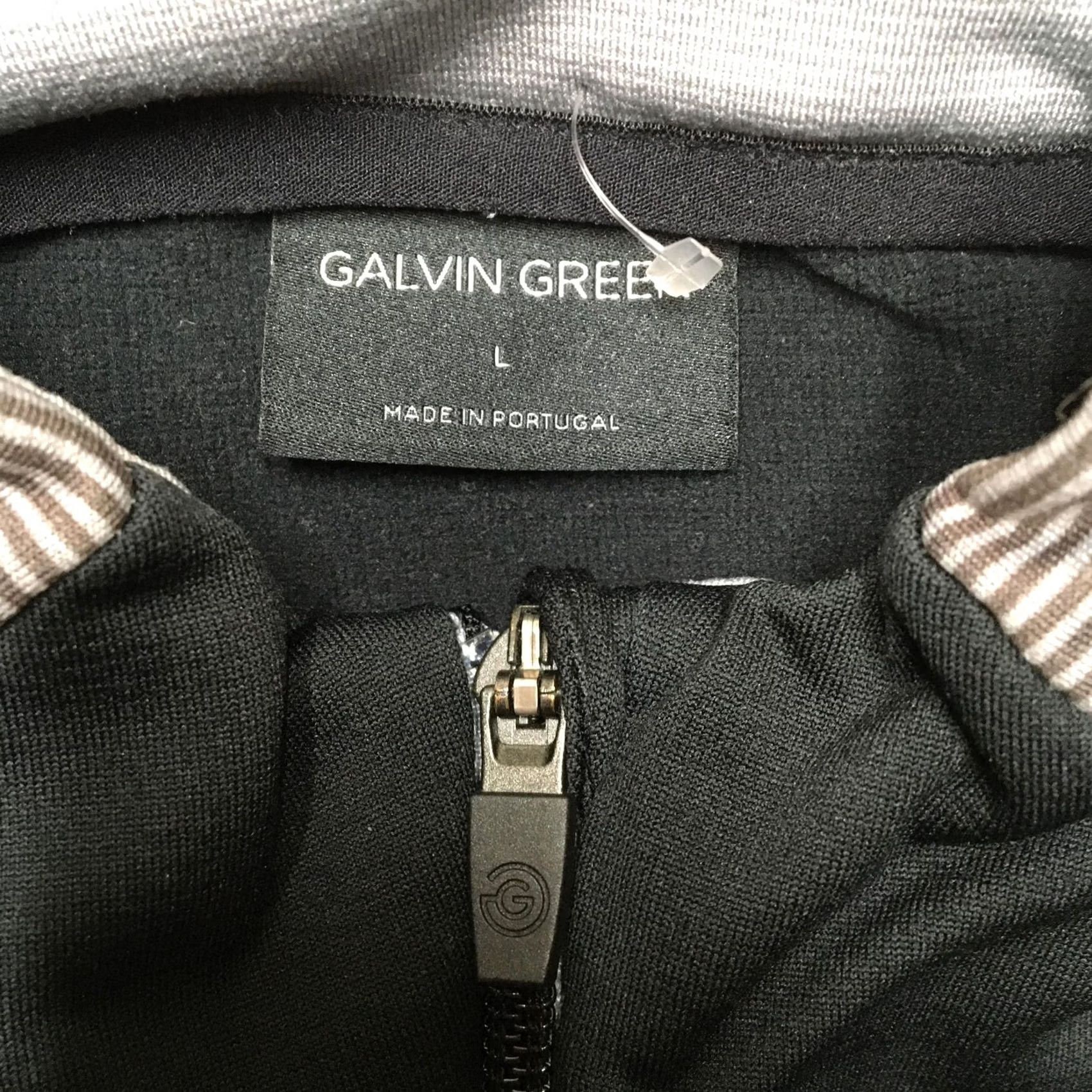 Galvin Green Galvin Green Jacket Mens L Black Full Zip Mock Neck Golf Soft Shell Stretch Lightweight Pockets Zipped Pockets Size US L / EU 52-54 / 3 - 6 Thumbnail