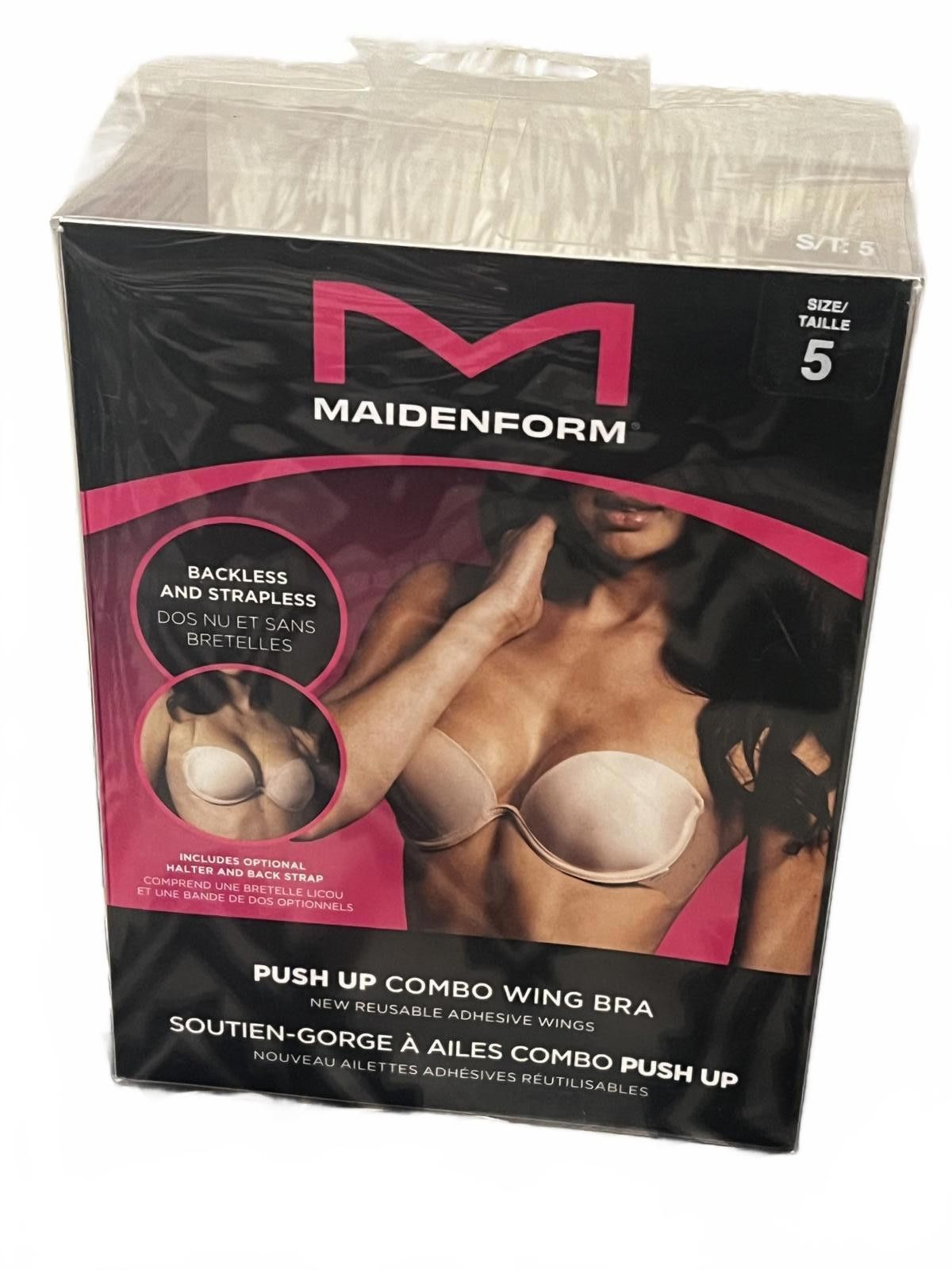 Other Maidenform Push Up Combo Wing Bra Backless and Strapless, Size ONE SIZE - 2 Thumbnail
